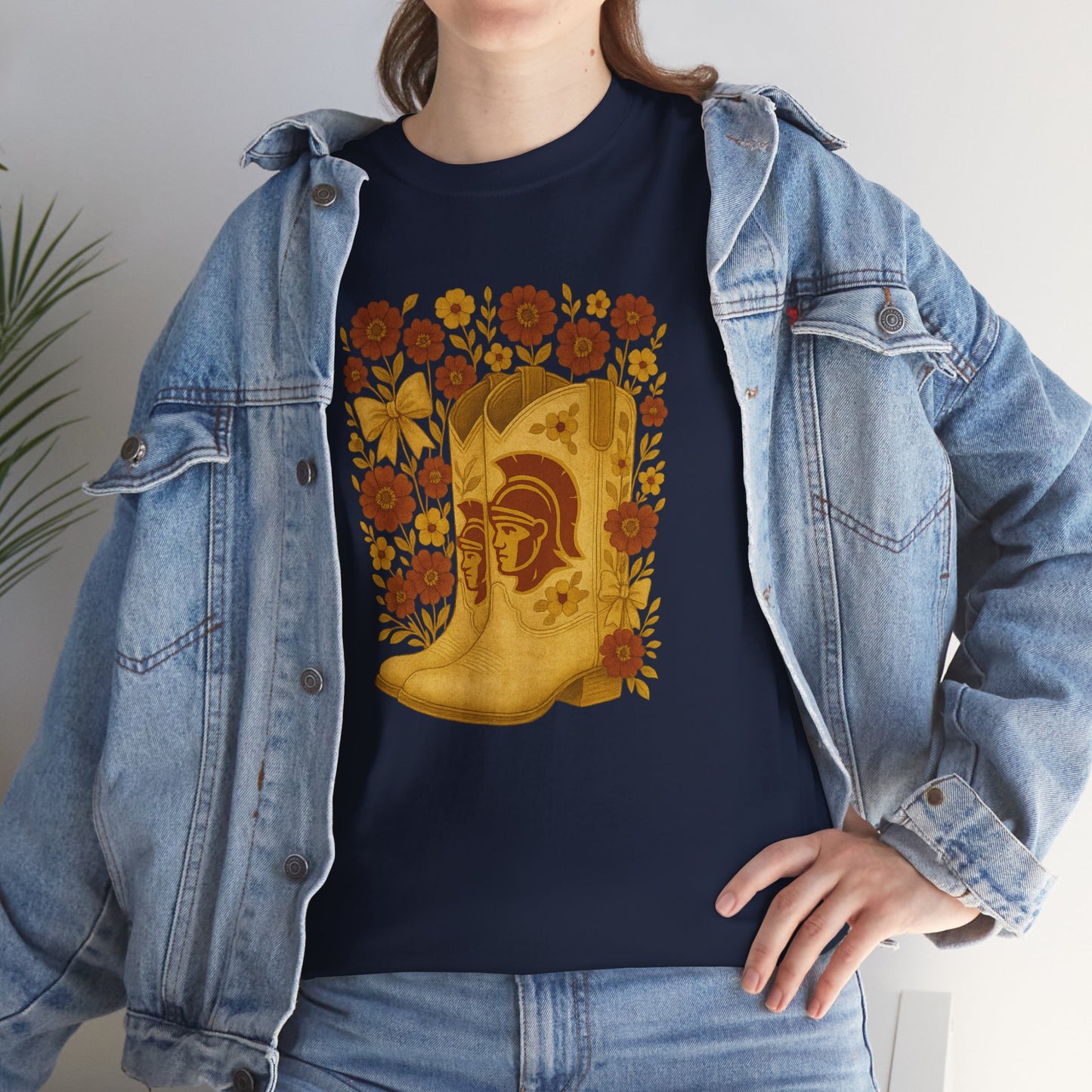 Trojans Cowboy Boot Tee
