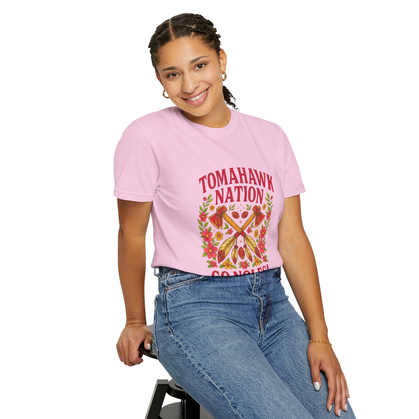 Tomahawk Nation Unisex T-shirt | Go Noles Vintage Style Tee, Perfect for Game Day, College Spirit Wear, Football Fans, Sports Apparel