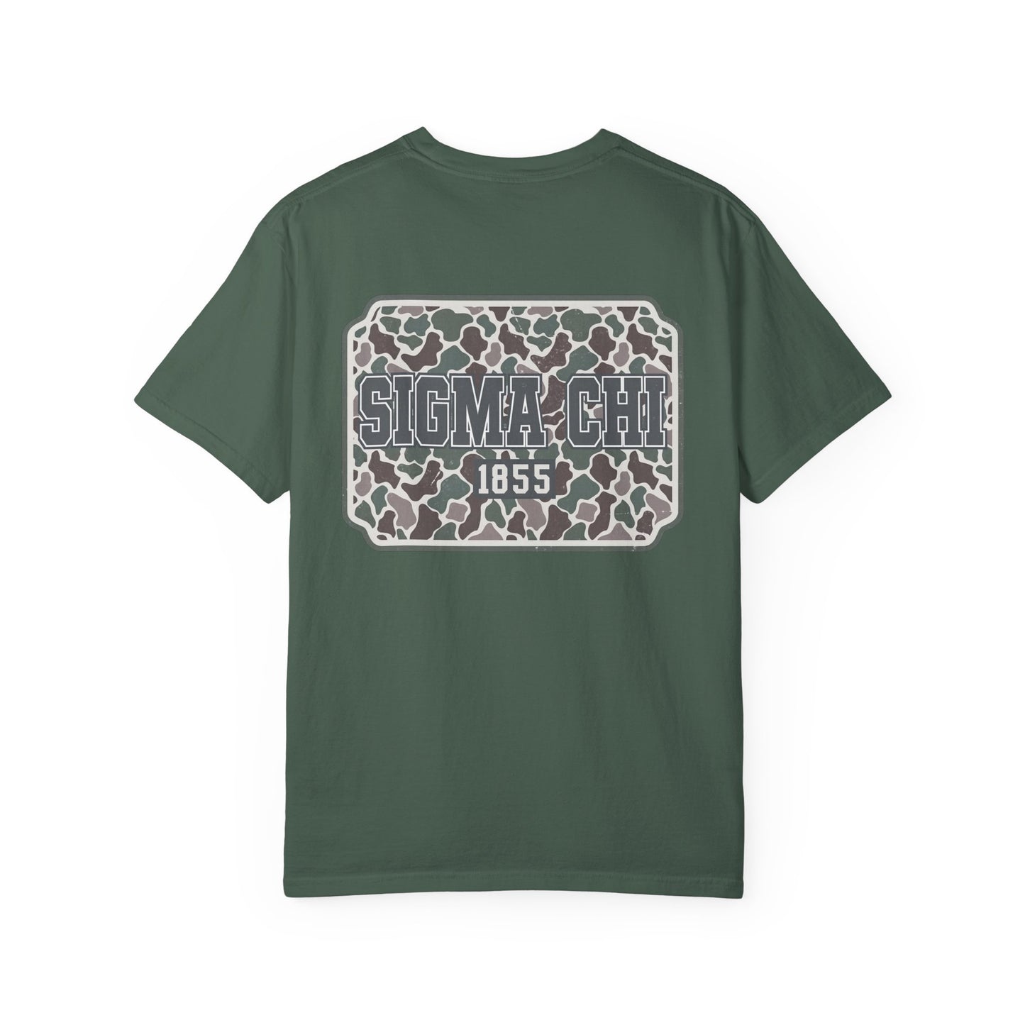 Unisex Garment-Dyed T-Shirt for Sigma Chi Members, Sorority Crew Tee, College Apparel, Fraternity Gear, Graphic Tee for Students, [...]