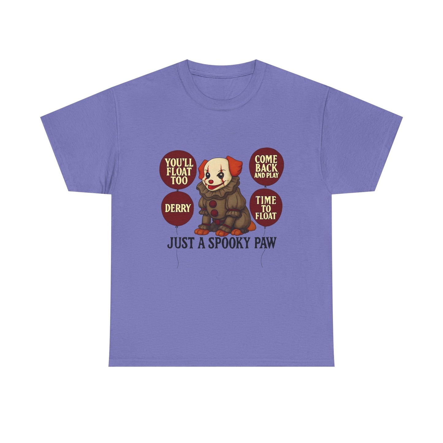 Spooky Dog Tee Clown Pup Pennywise