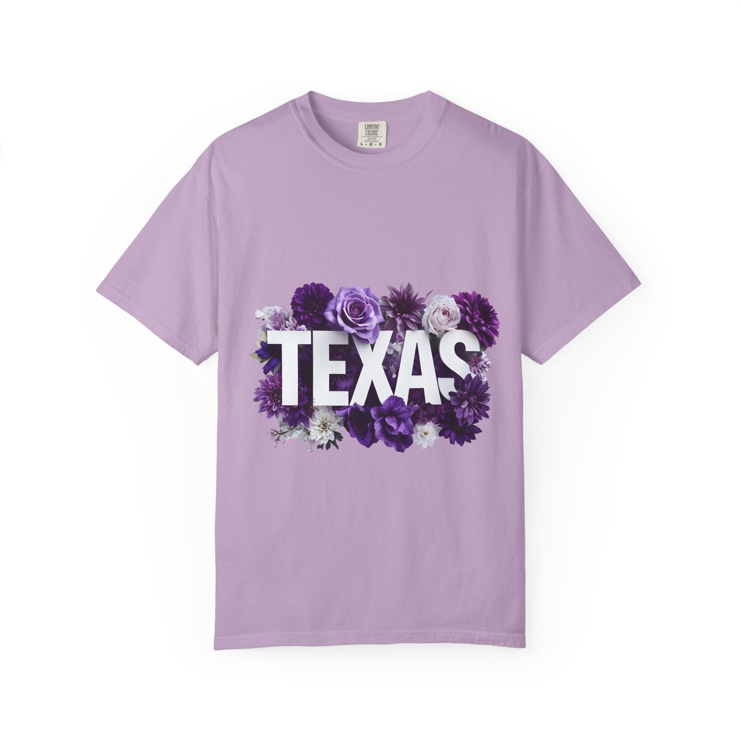 Texas Floral T-Shirt, Unisex Aesthetic Tee, Summer Outfit, Gift for Texan, Casual Style Shirt, Travel Souvenir Shirt