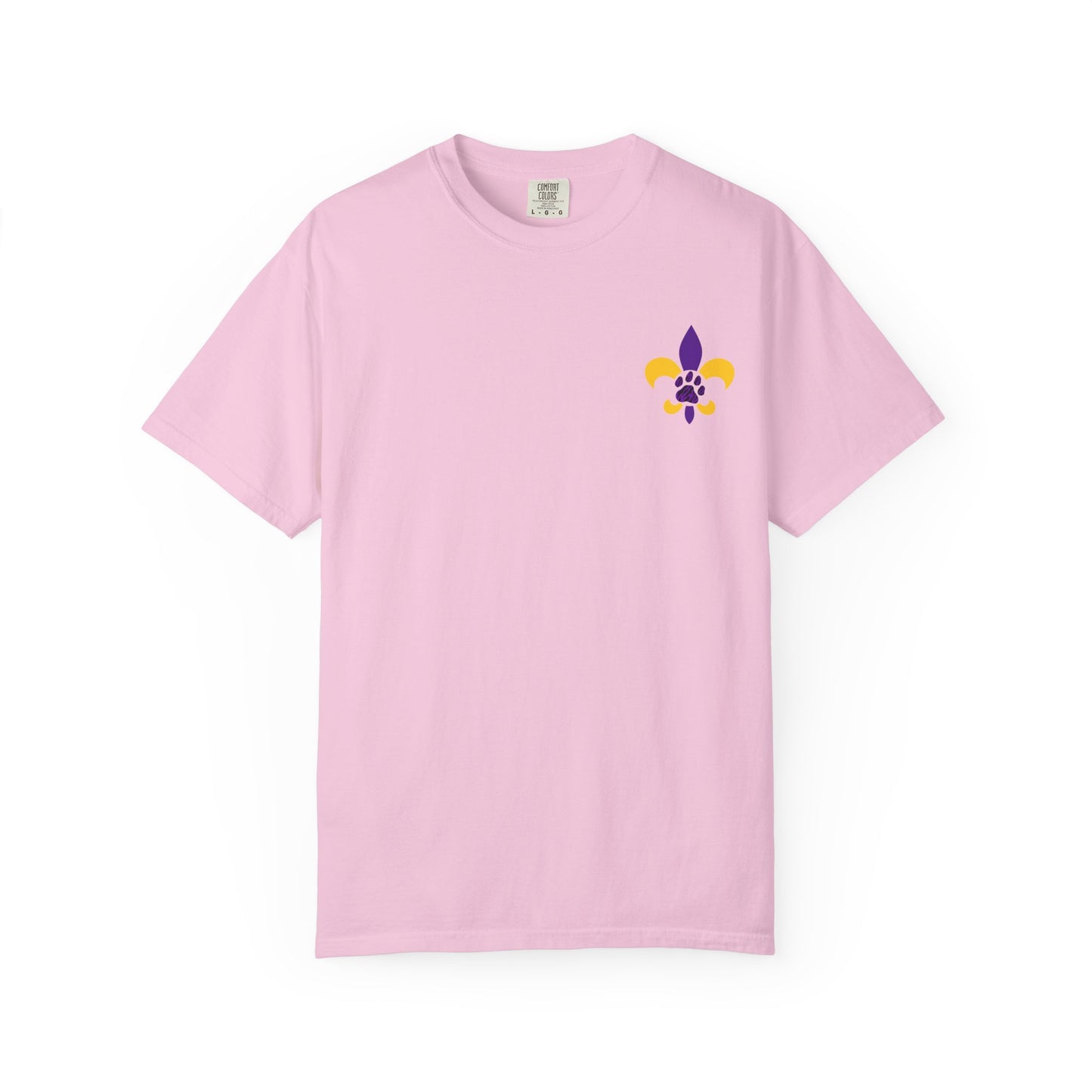 Baton Rouge Spirit T-Shirt - Unisex Garment-Dyed Tee for Game Day, College Football, Mardi Gras, Team Pride, Casual Wear