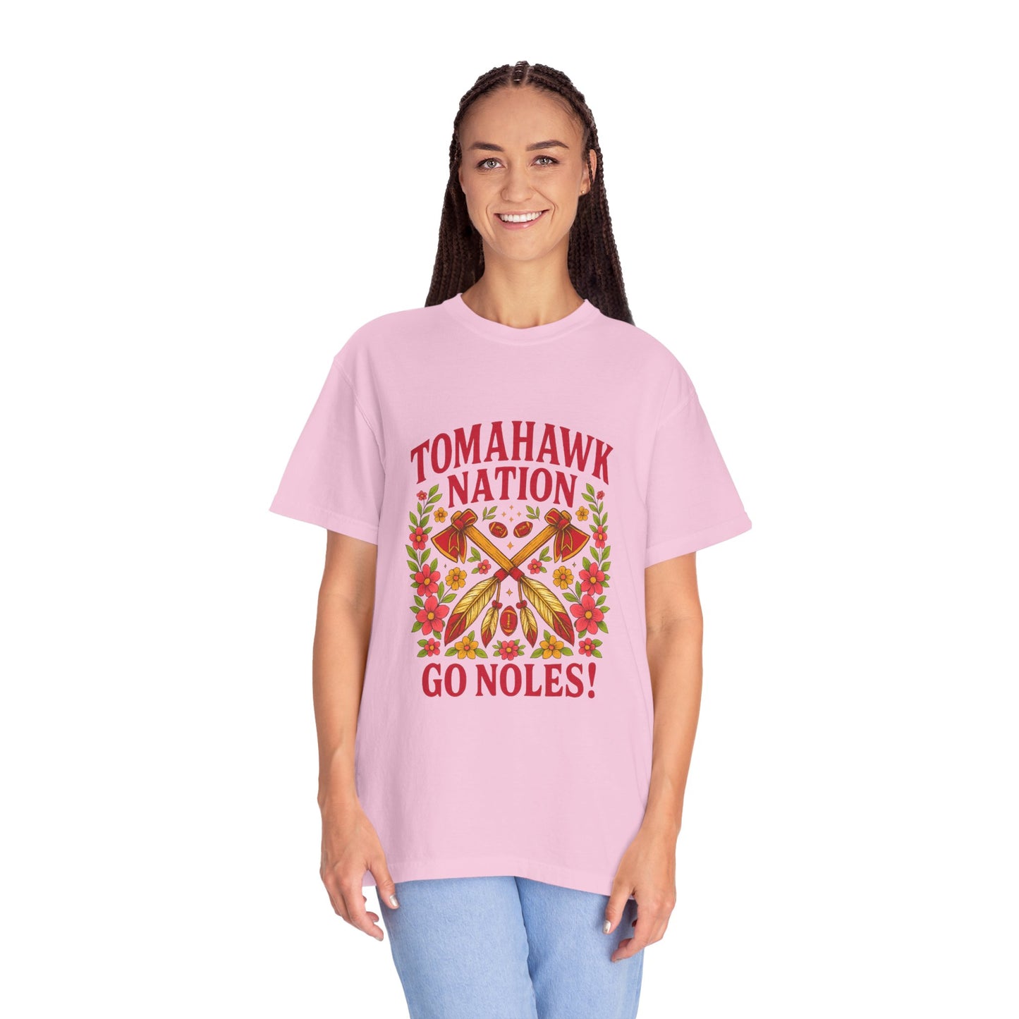 Tomahawk Nation Unisex T-shirt | Go Noles Vintage Style Tee, Perfect for Game Day, College Spirit Wear, Football Fans, Sports Apparel