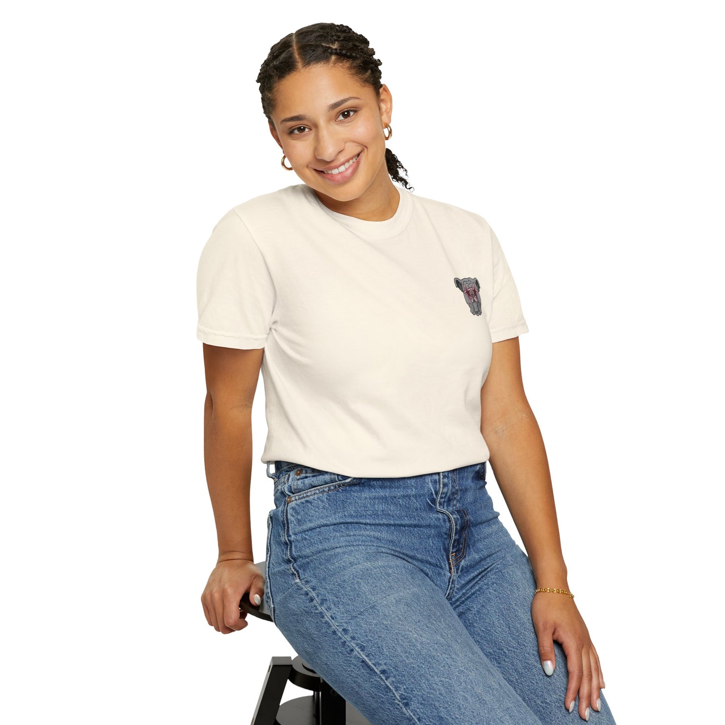 Bull Dogs Casual Tee - Unisex Garment-Dyed T-Shirt for Pet Lovers