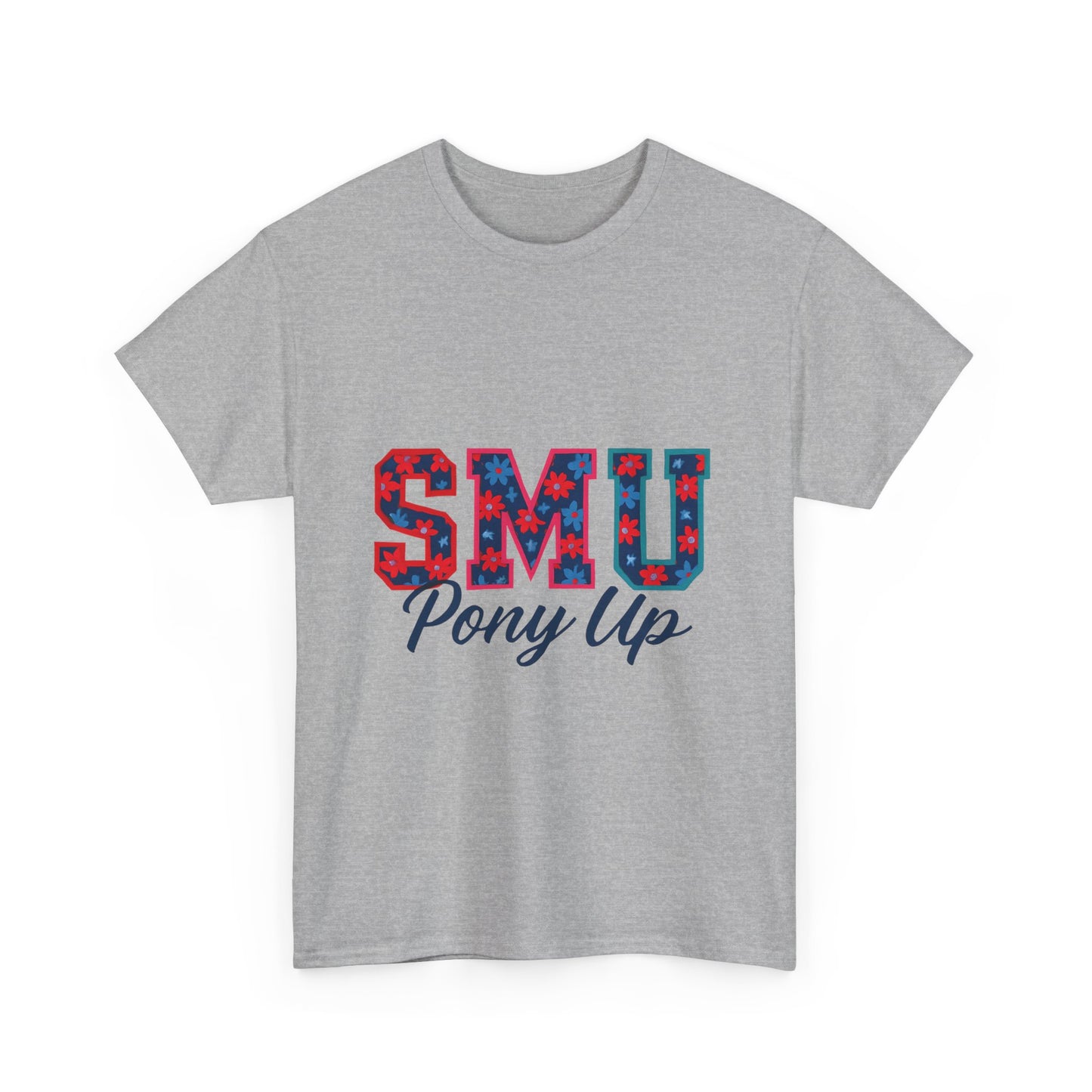 SMU Pony Up Unisex Heavy Cotton Tee, Casual Tees, College Apparel, Perfect Gift for Students, School Spirit Shirt, Comfortable Cotton [...]