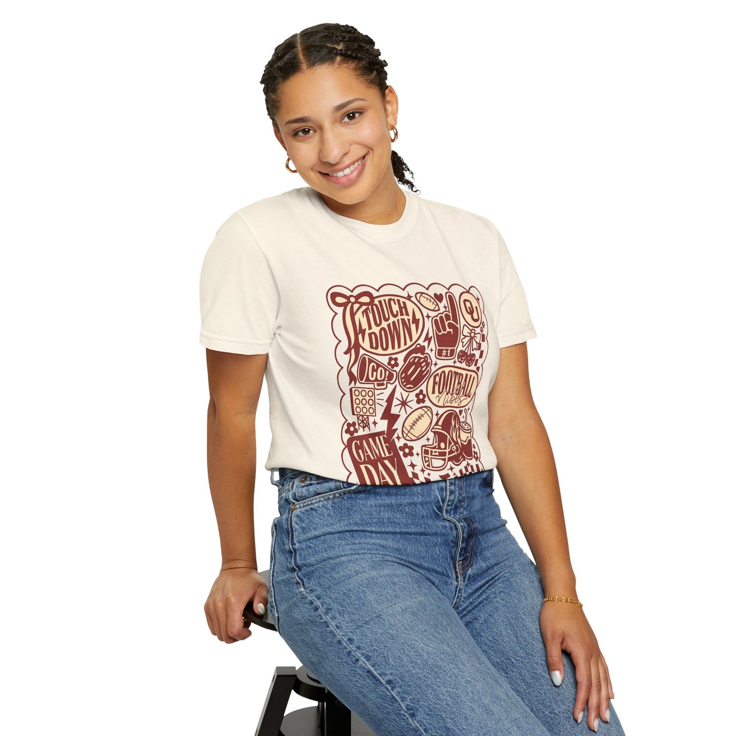 Touchdown Game Day Unisex T-shirt - Football Lover Tee, OkU Celebration