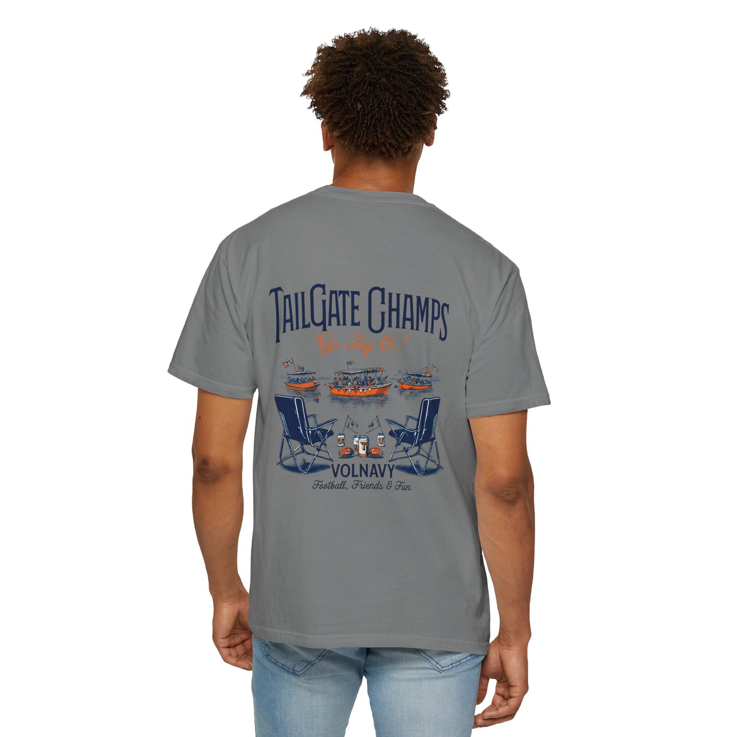 Tailgate Champs VolNavy Unisex T-shirt - Tennessee Vols Game Day Apparel