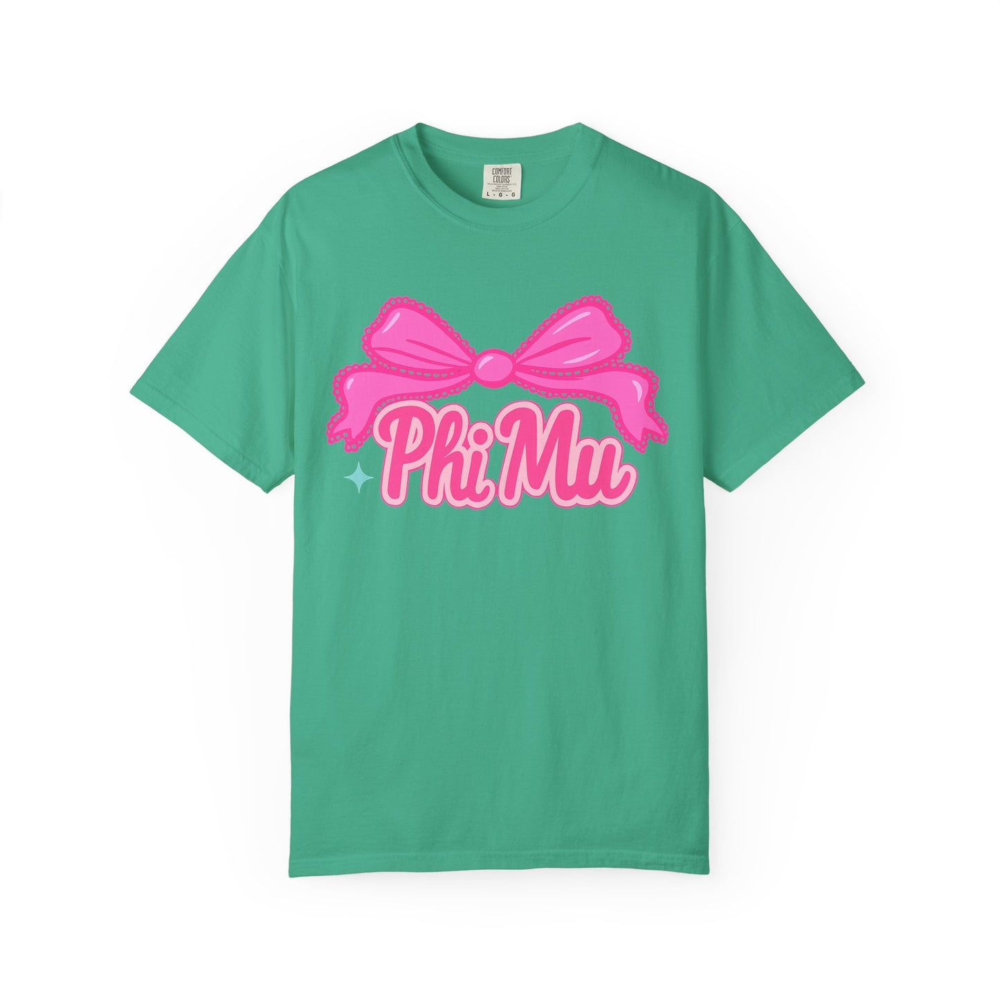 PhiMu Bow Pink Sorority T-Shirt