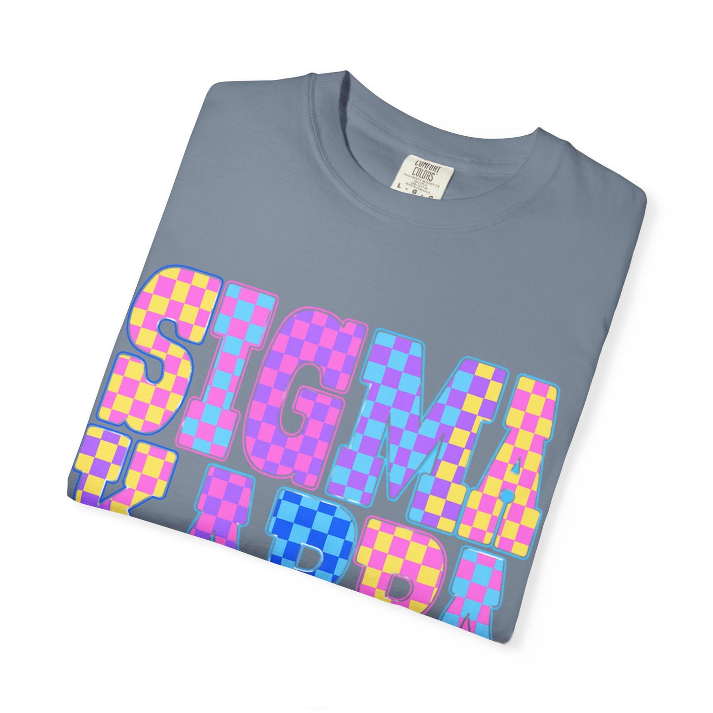 Colorful SigmaKappa T-Shirt - Unisex Garment-Dyed