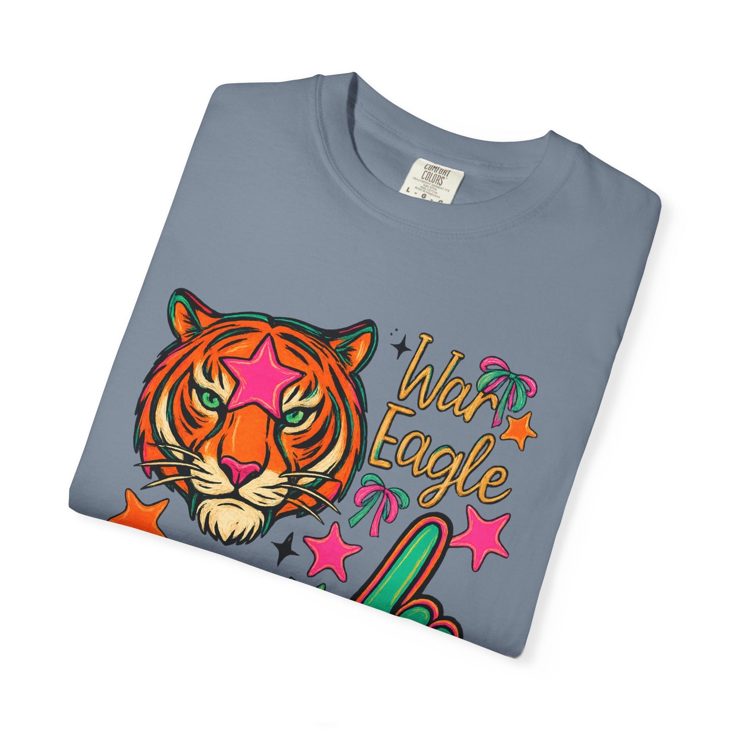 Vintage Preppy Tiger Football Game Day Unisex T-shirt