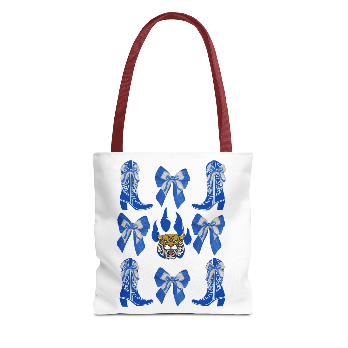 KY wildcats Stylish Blue Cowboy Boots Tote Bag, Kentucky Wildcats Fan, Kentucky Game Day, UK Wildcats, Kentucky Alumni, Graduation Gift, Lexington KY Gift