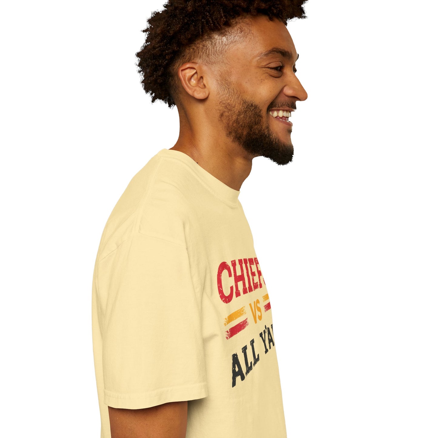 Game Day Humor T-Shirt, Chiefs vs All Y’all Tee, Sports Fan Gift, Unisex Shirt, Tailgate Party Apparel, Football Celebration Shirt