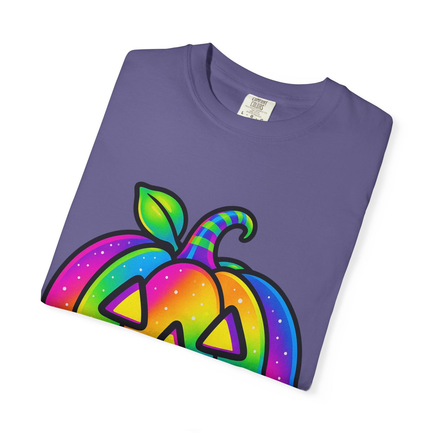 Colorful Pumpkin T-shirt for Halloween