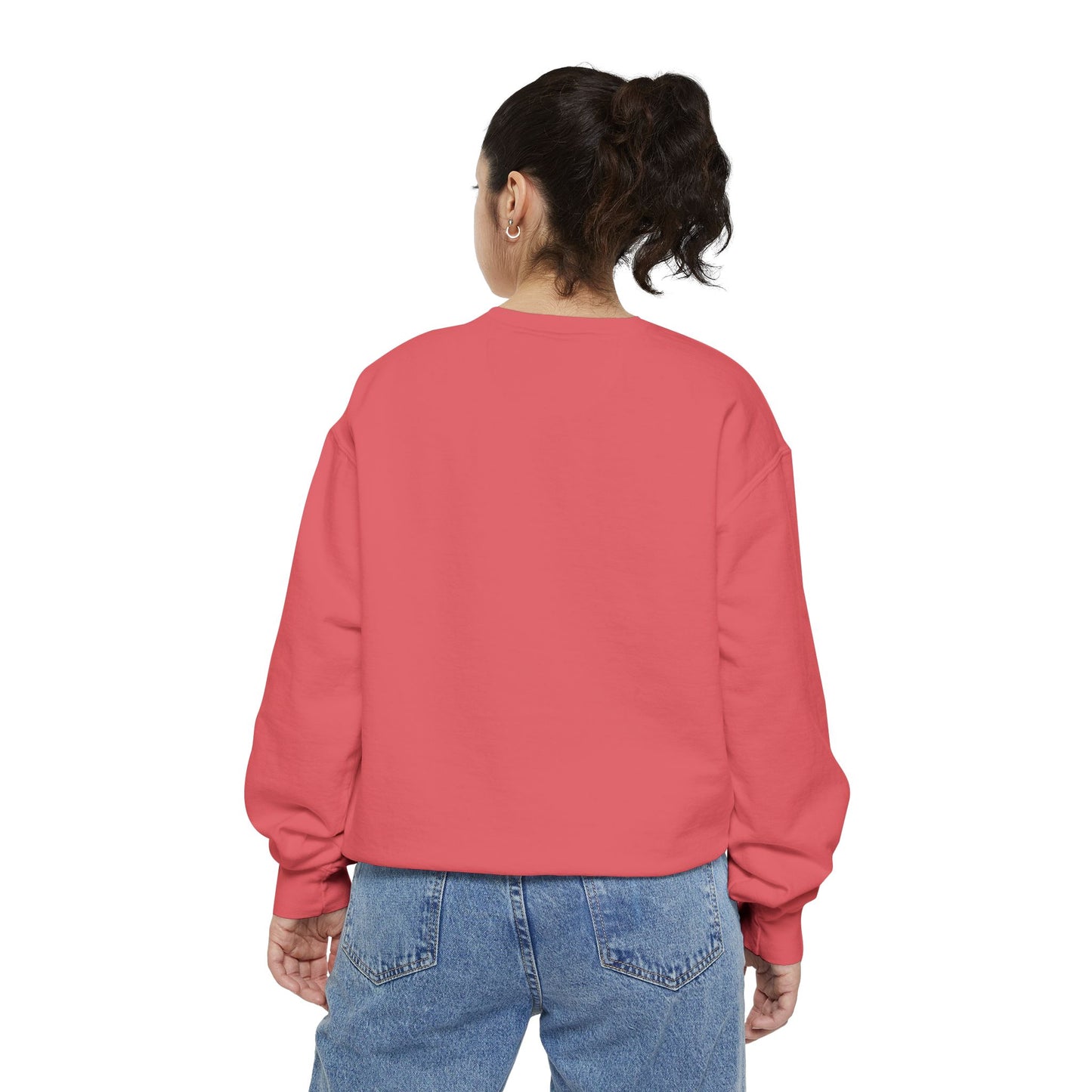 AlphaChi Garment-Dyed Sweatshirt, Sorority Sweatshirt, Personalized Gift, College Apparel, Comfortable Crewneck, Trendy Fashion
