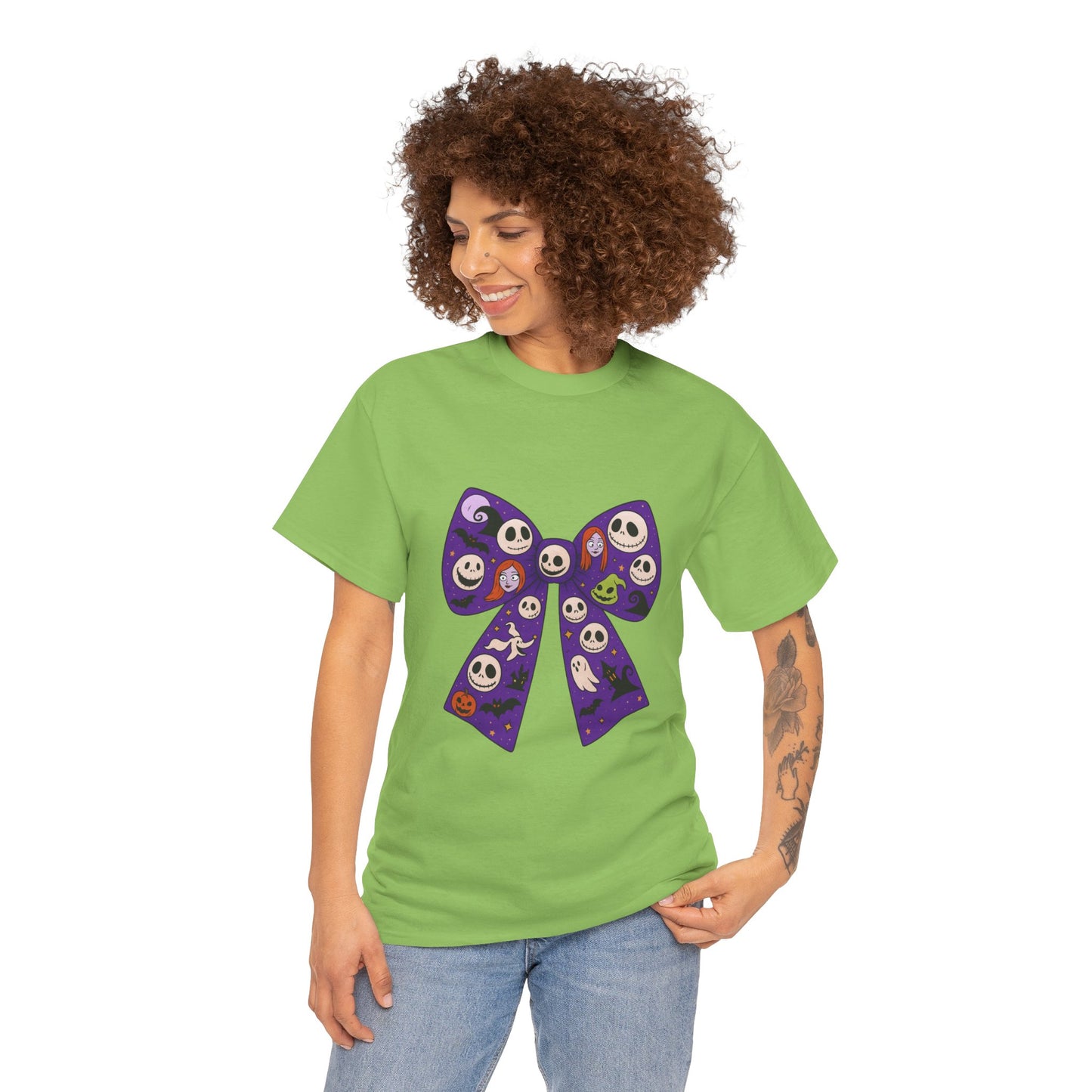 Halloween Themed Unisex Tee, Spooky T-Shirt, Cute Graphic Shirt, Gift for Halloween Lovers, Festive Casual Wear