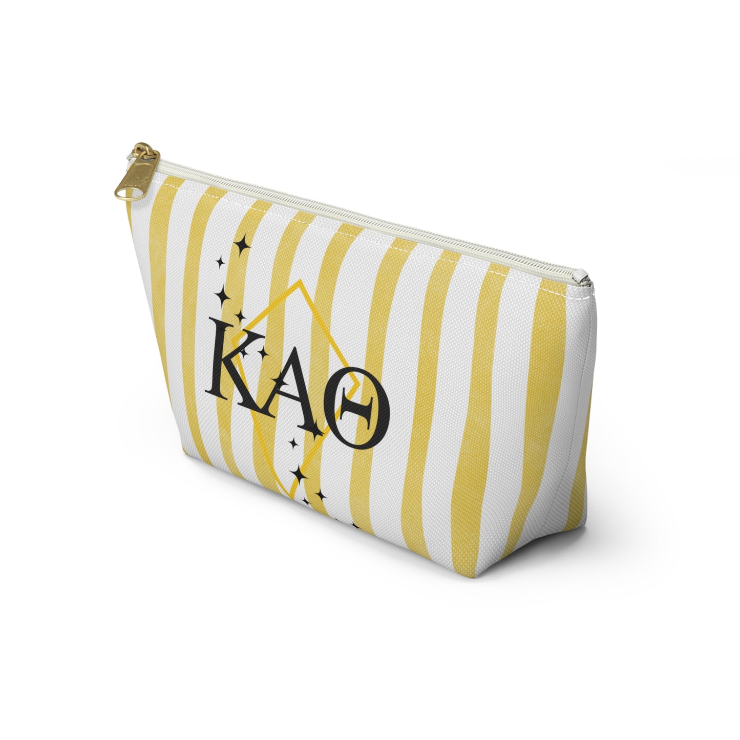 Kappa Alpha Theta Chic Accessory Pouch for Everyday Essentials, Personalized Makeup Bag, Travel Organizing Case, Gifts for Her, Stylish Storage Solution