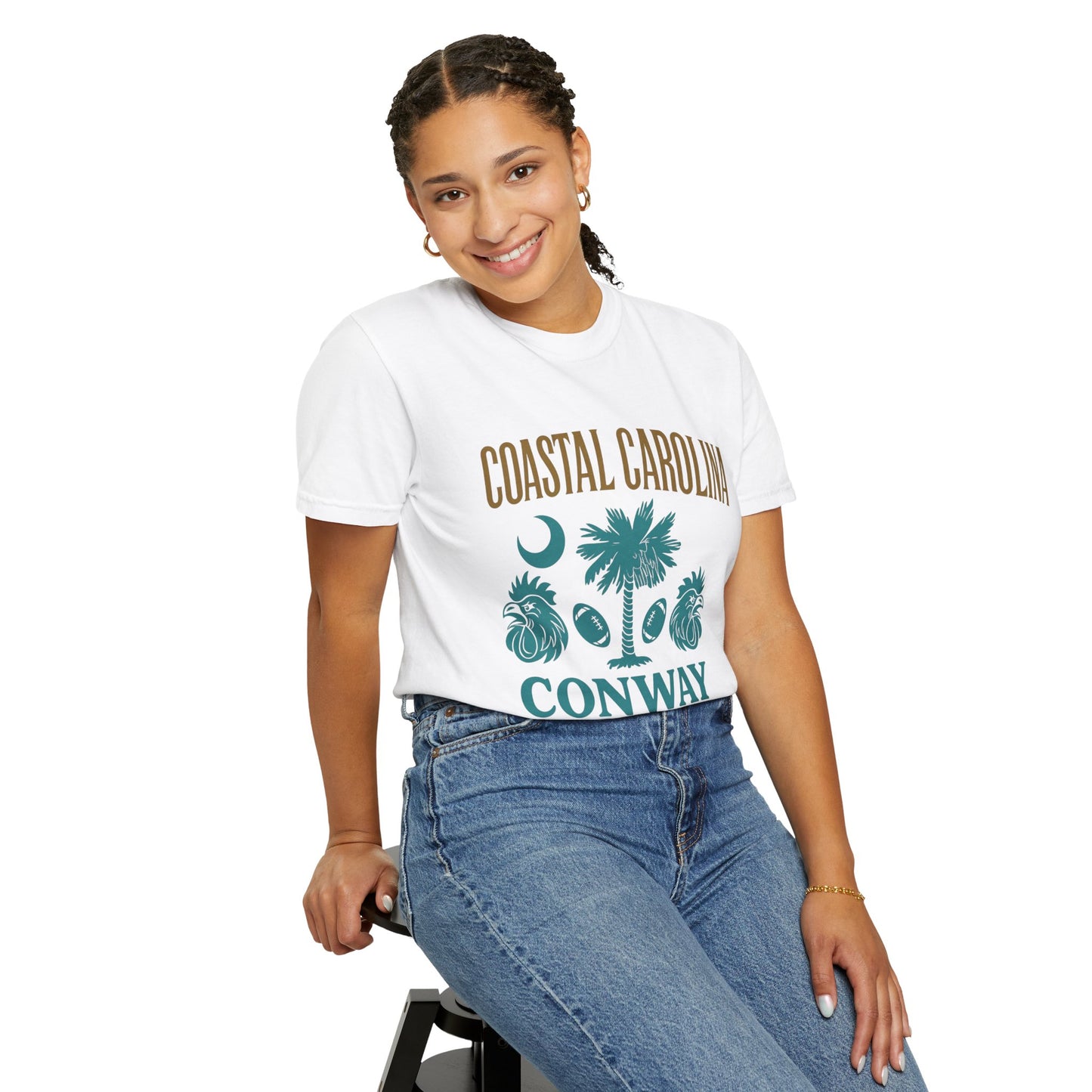 Go Chants T-Shirt, Unisex Garment-Dyed Tee, Beachwear, College Apparel, Summer Vibes