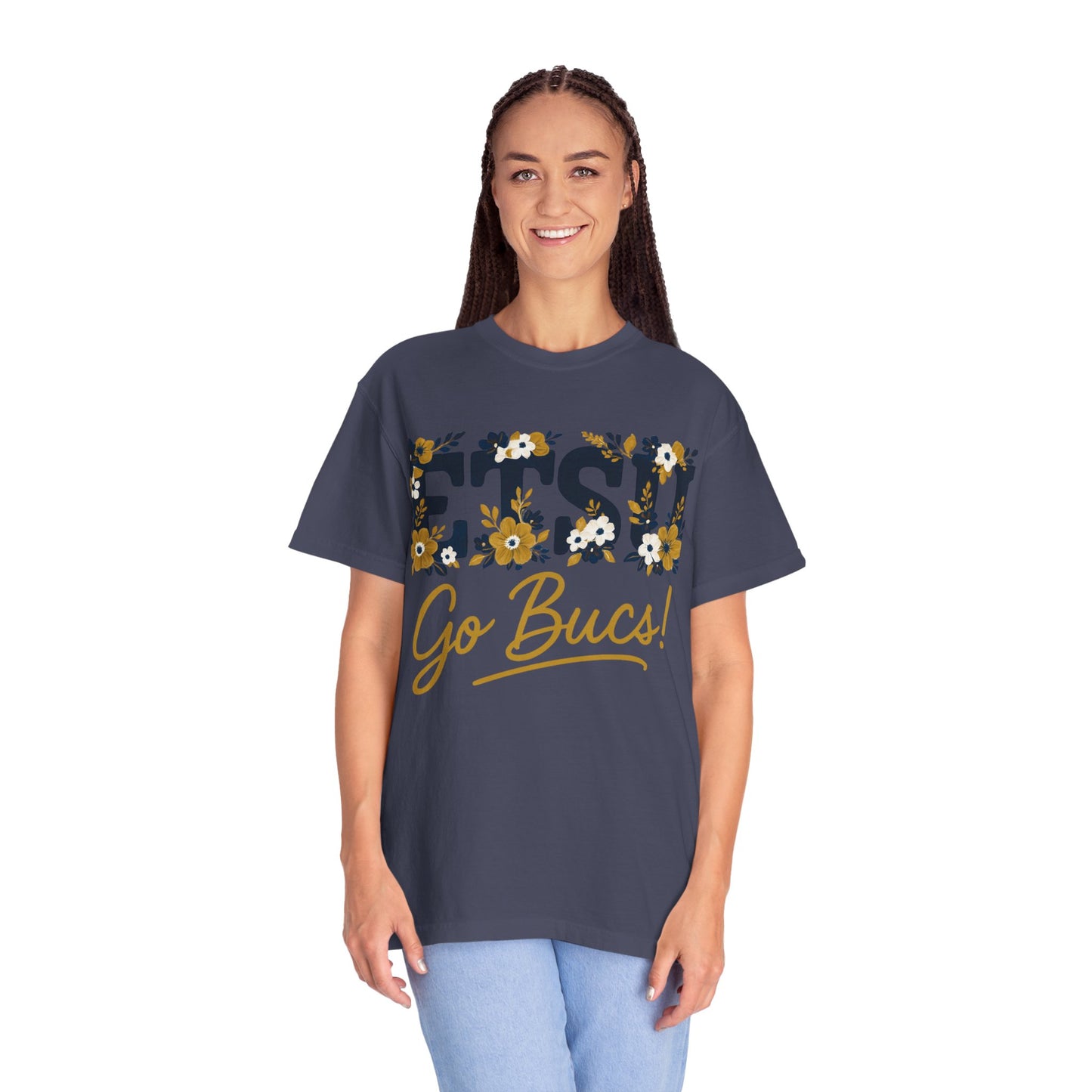 Floral Go Bucs Unisex T-shirt - College Apparel