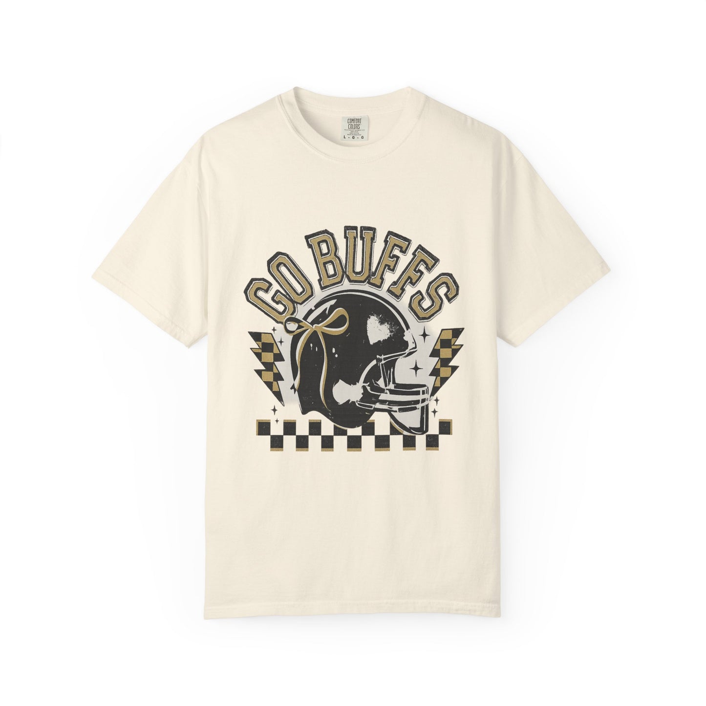 Vintage Sports Fan T-Shirt - Go Buffs Graphic Tee