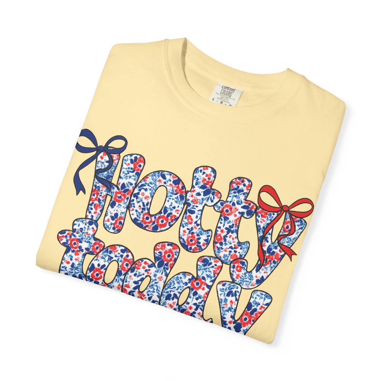 Floral Hotty Toddy Coquette Bow T-Shirt