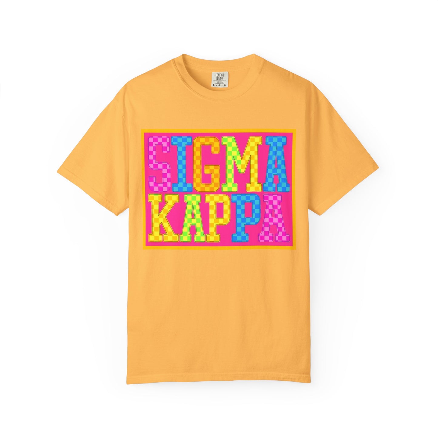 Colorful Sigma Kappa T-Shirt | Sorority Apparel