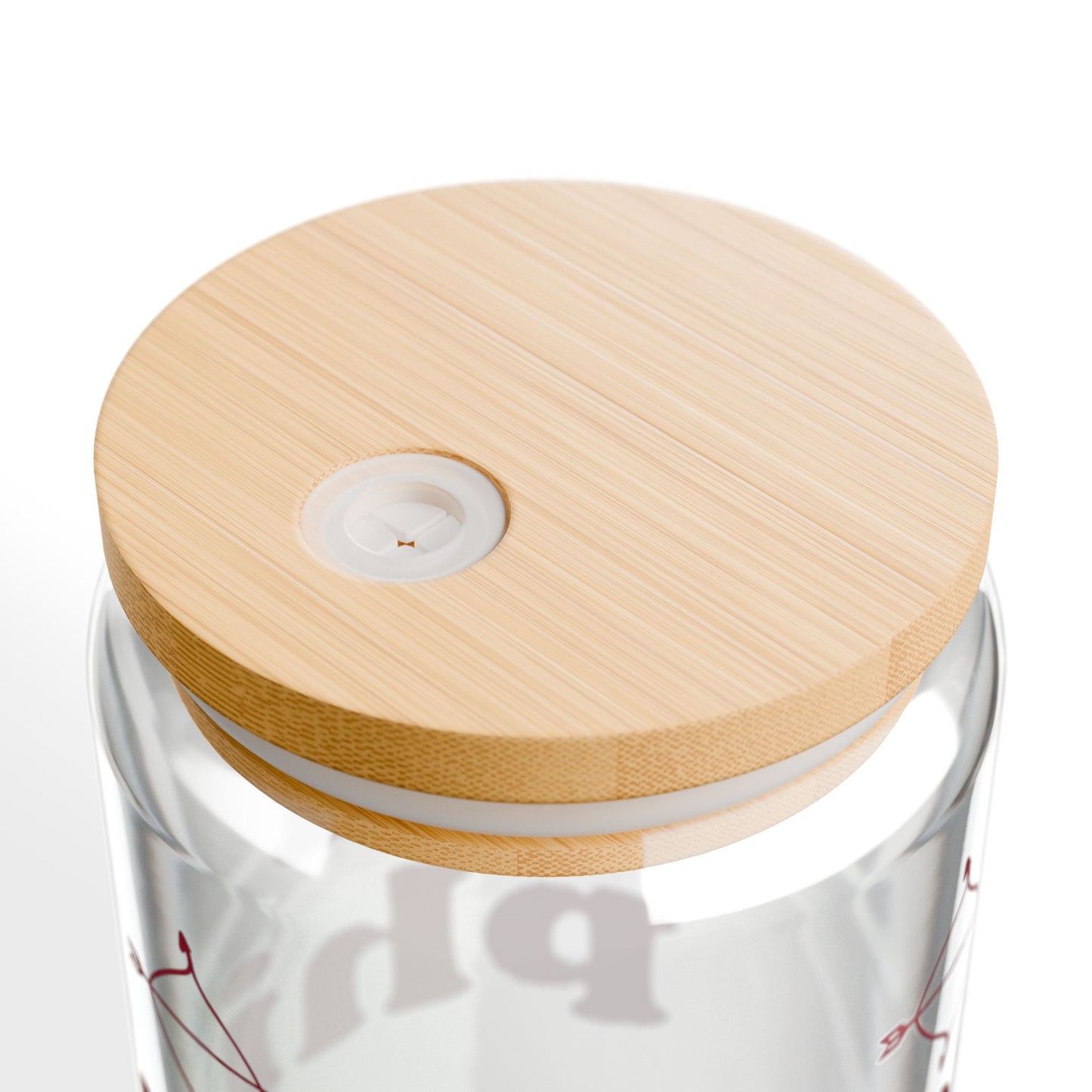 Pi Phi Sorority Sipper Glass