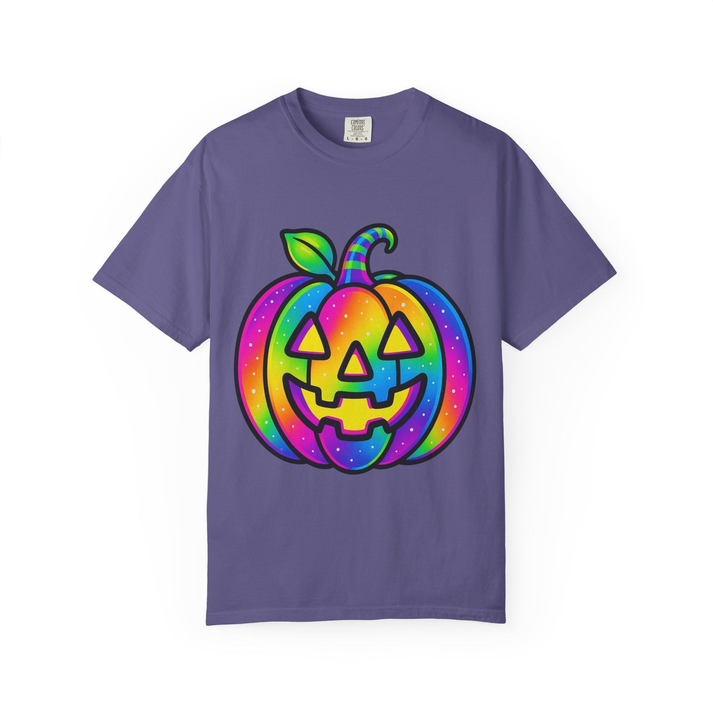 Colorful Pumpkin T-shirt for Halloween