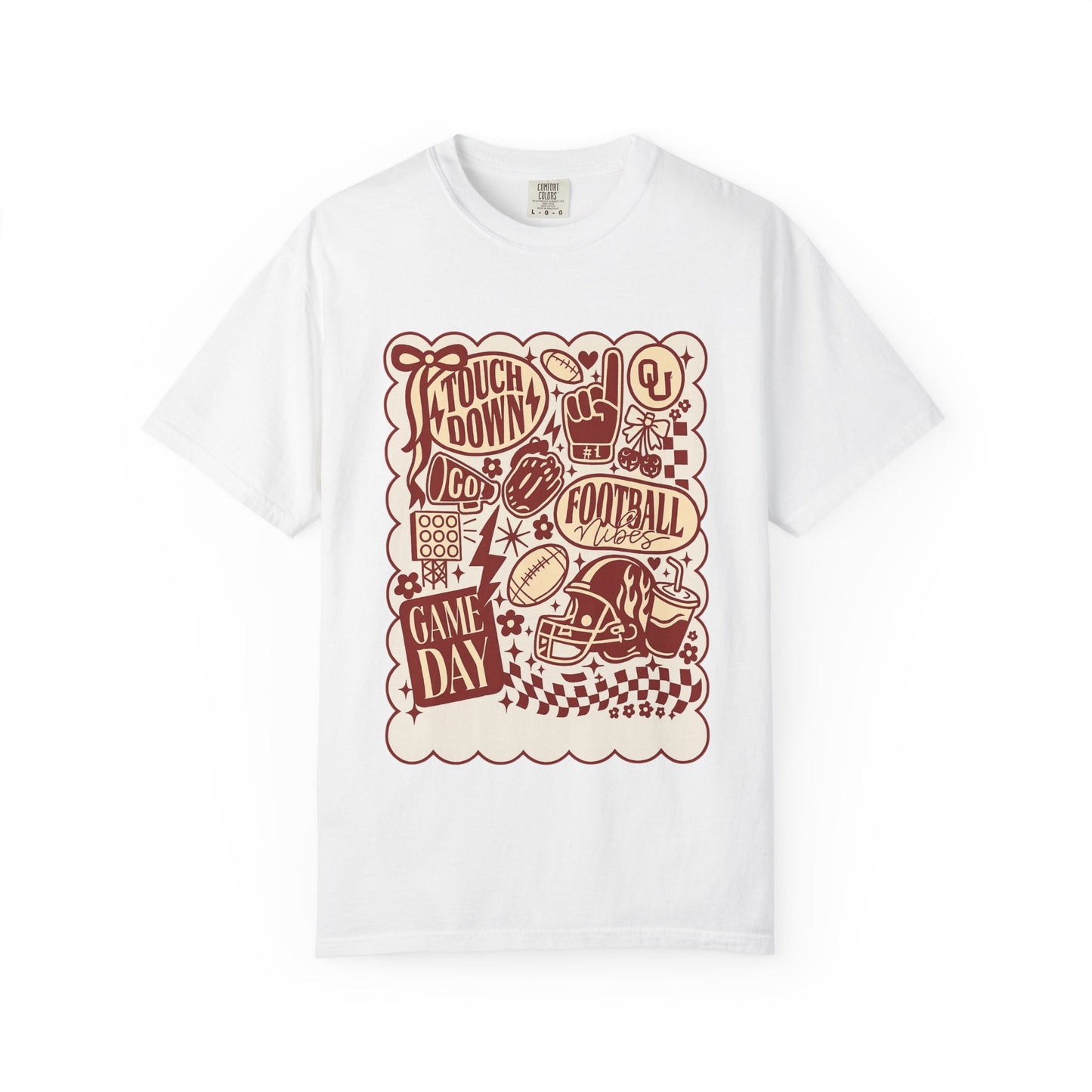 Touchdown Game Day Unisex T-shirt - Football Lover Tee, OkU Celebration