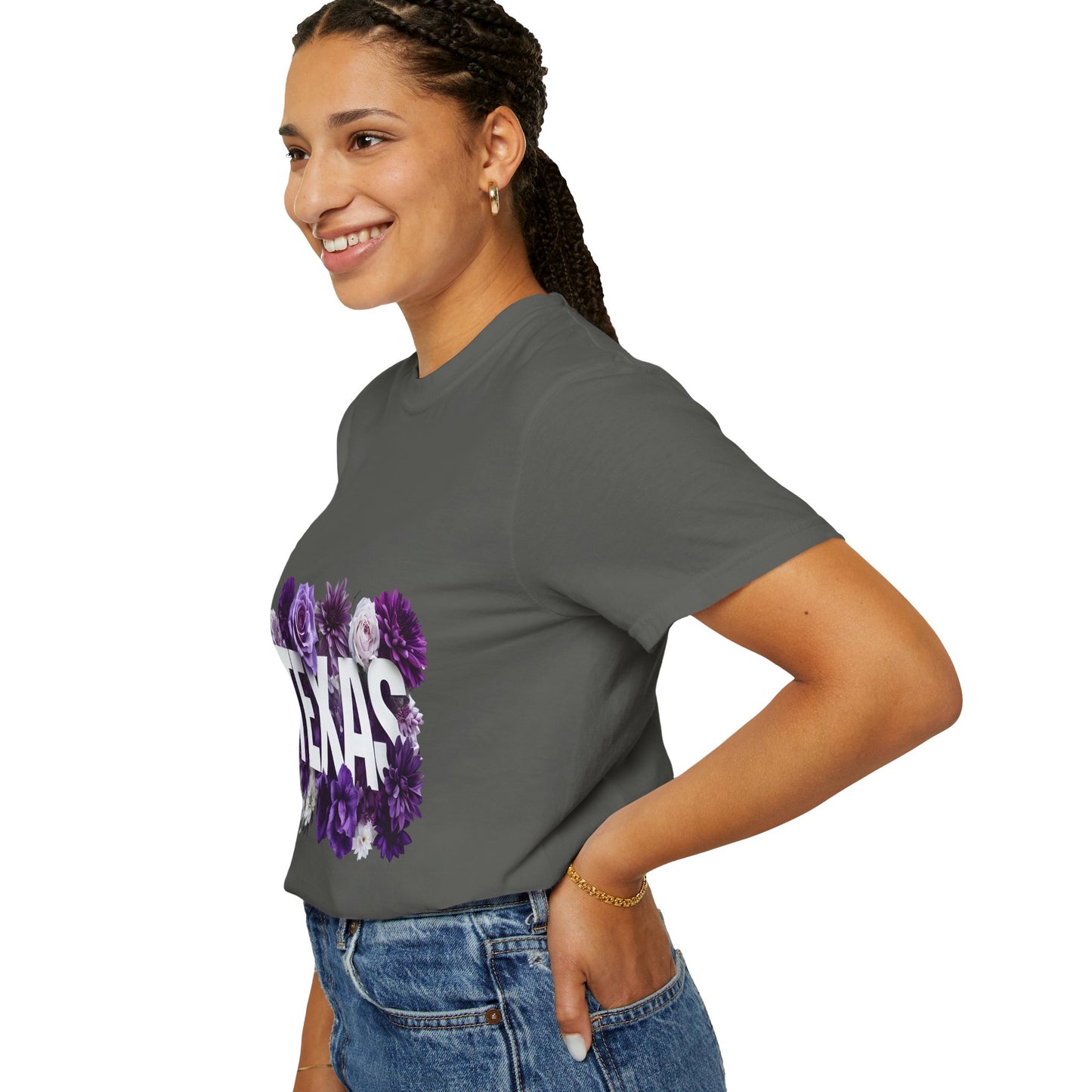 Texas Floral T-Shirt, Unisex Aesthetic Tee, Summer Outfit, Gift for Texan, Casual Style Shirt, Travel Souvenir Shirt