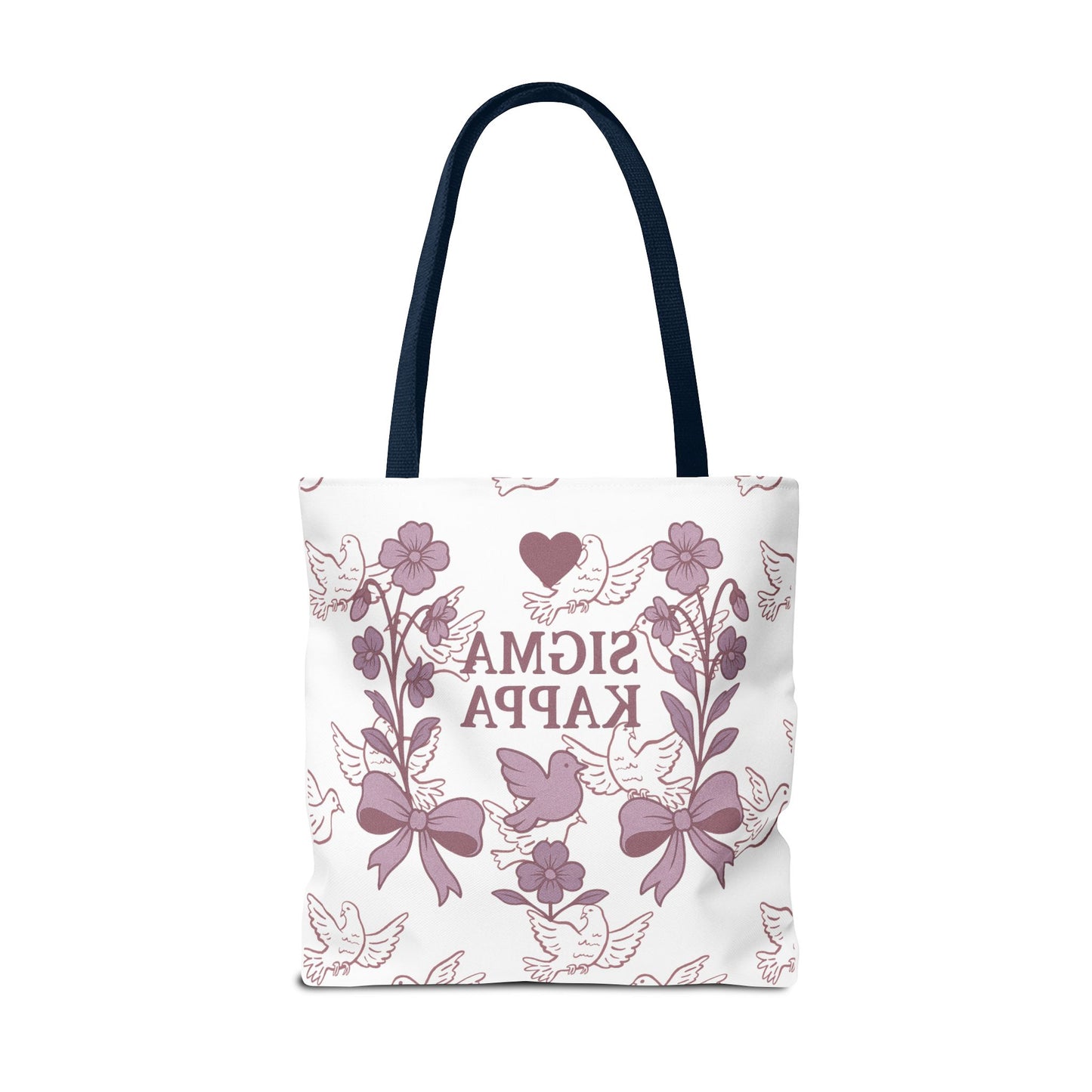 Sigma Kappa Floral Tote Bag | Sorority Gift, Eco-Friendly Carry-All, College Accessory, Stylish Shopping Bag, Chic Beach Tote