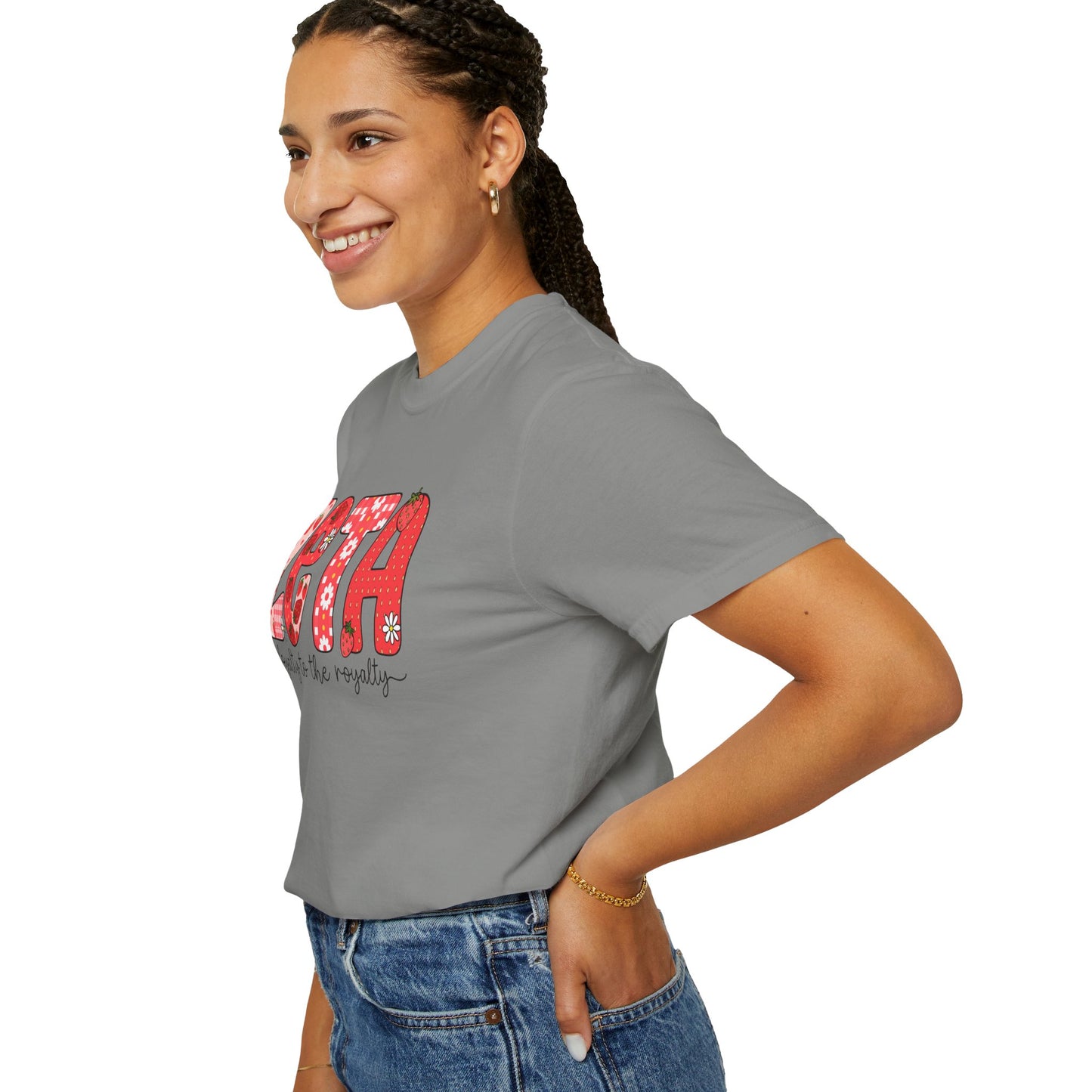 ZTALoyalty T-Shirt, Unisex Garment-Dyed Tee, Perfect for Sorority Events, Greek Life Apparel, Custom Festive Shirt, Everyday Casual Wear