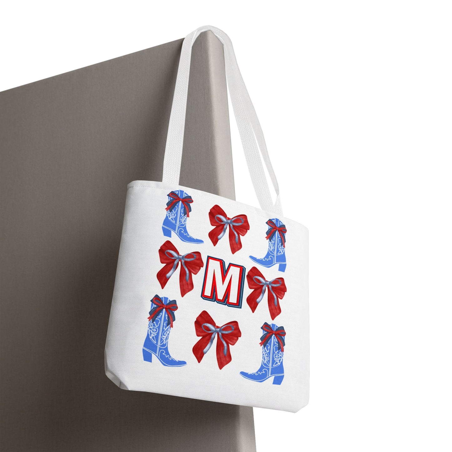 Mississippi Coquette Tote Bag, Personalized Tote, Mississippi Fan Gift, Ole Miss, Hotty Toddy, College Student Gift, Graduation Gift