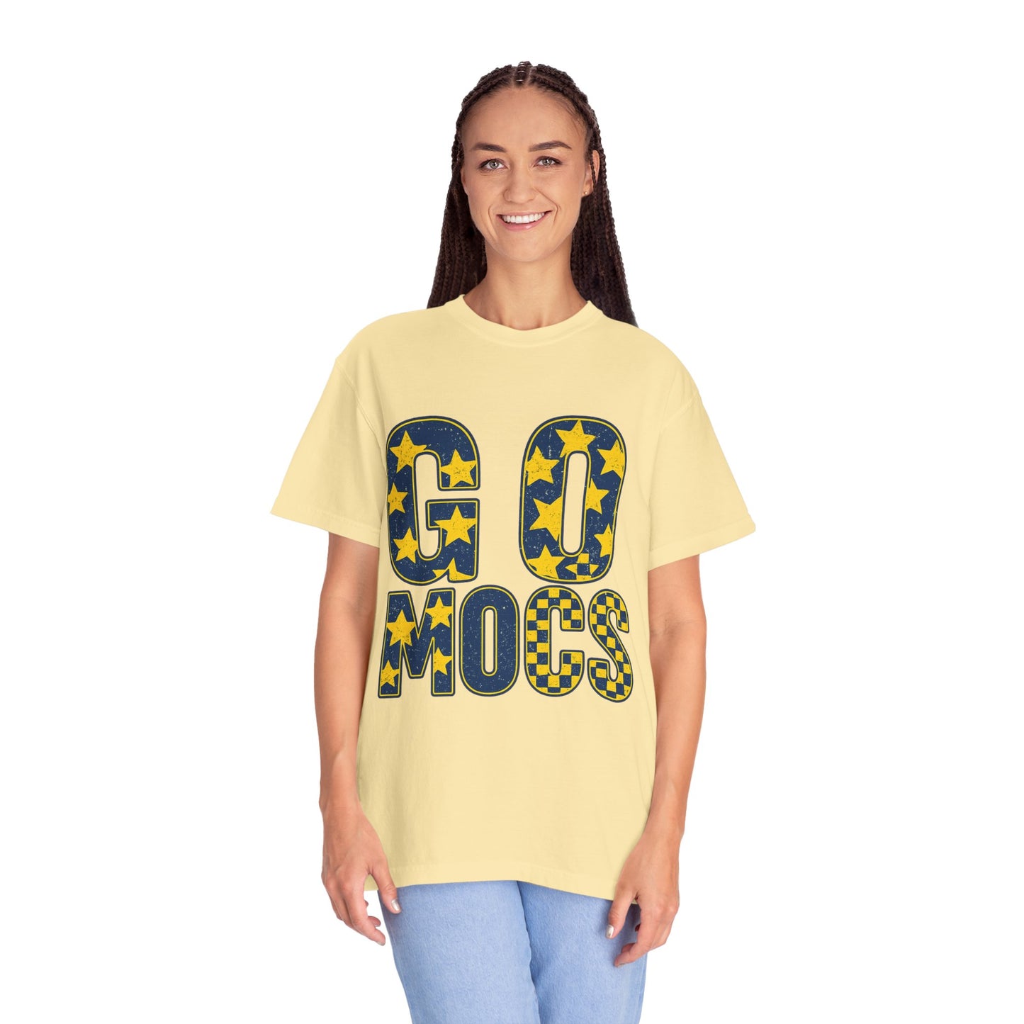 Cheerful 'GO MOCS' Unisex T-Shirt