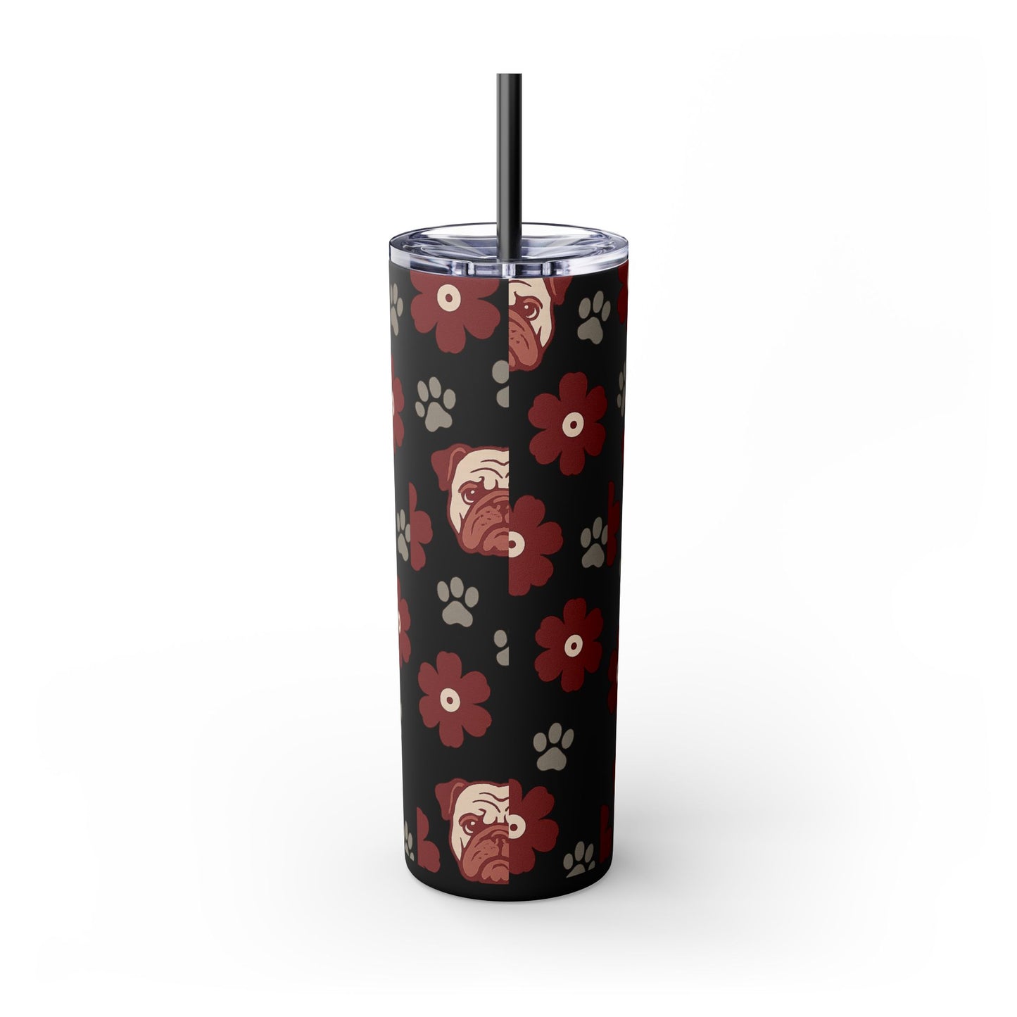 MS Bulldogs Skinny Tumbler, Graduation Gift, Mississippi Game Day, Go Dogs, Starkville, MS.