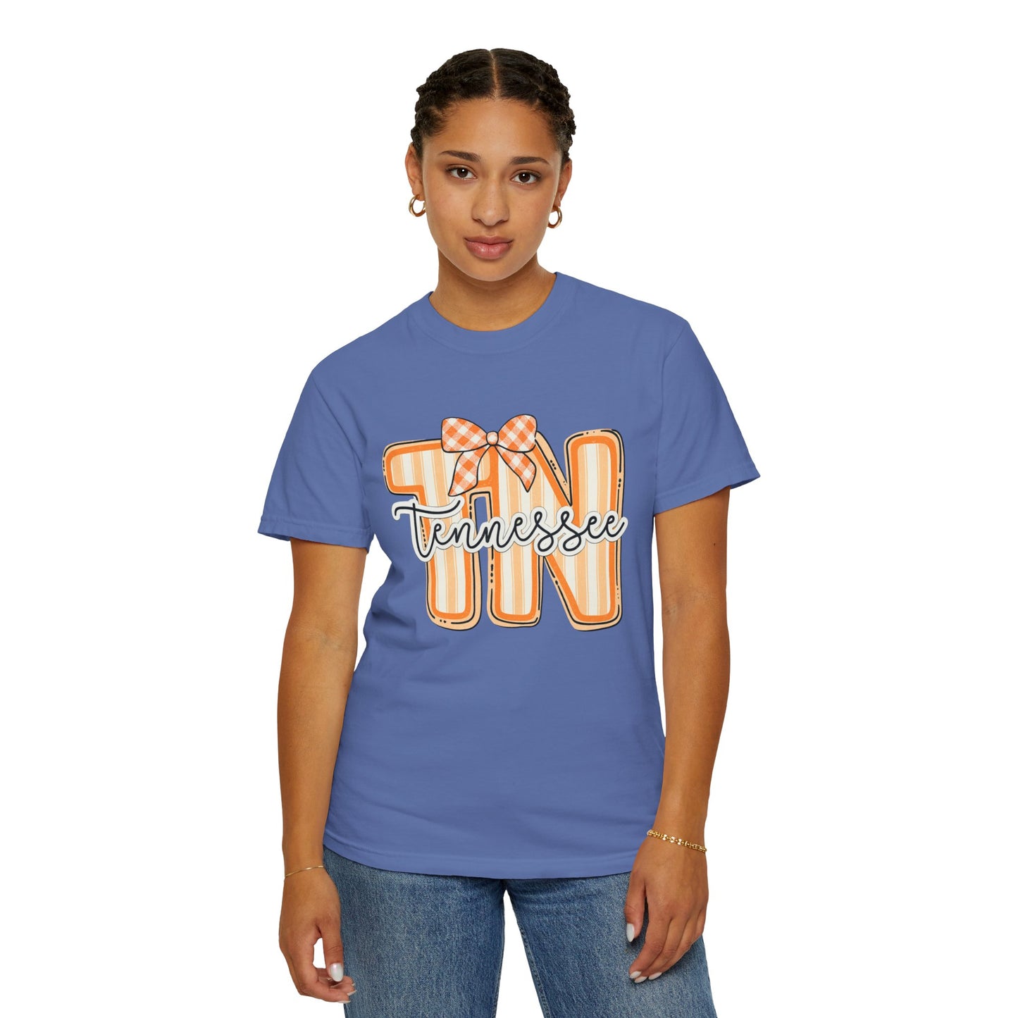 T-Shirt Tennessee Bow State Southern Pride Casual Wear Gift