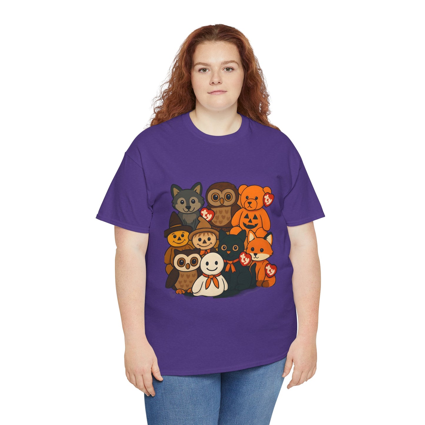 Halloween Unisex Tee - Ty Beanie Babies Design