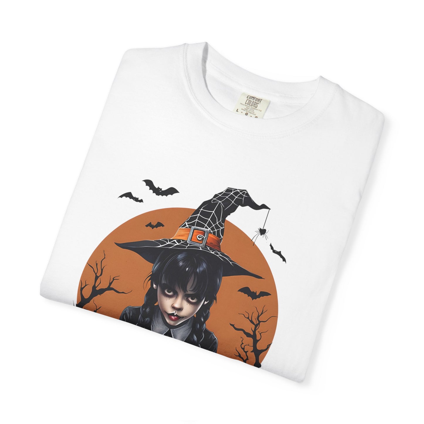 Halloween Witch Graphic Tee, Spooky Unisex T-Shirt, Pumpkin Halloween Costume, Fall Festive Apparel, Witchy Shirt for October