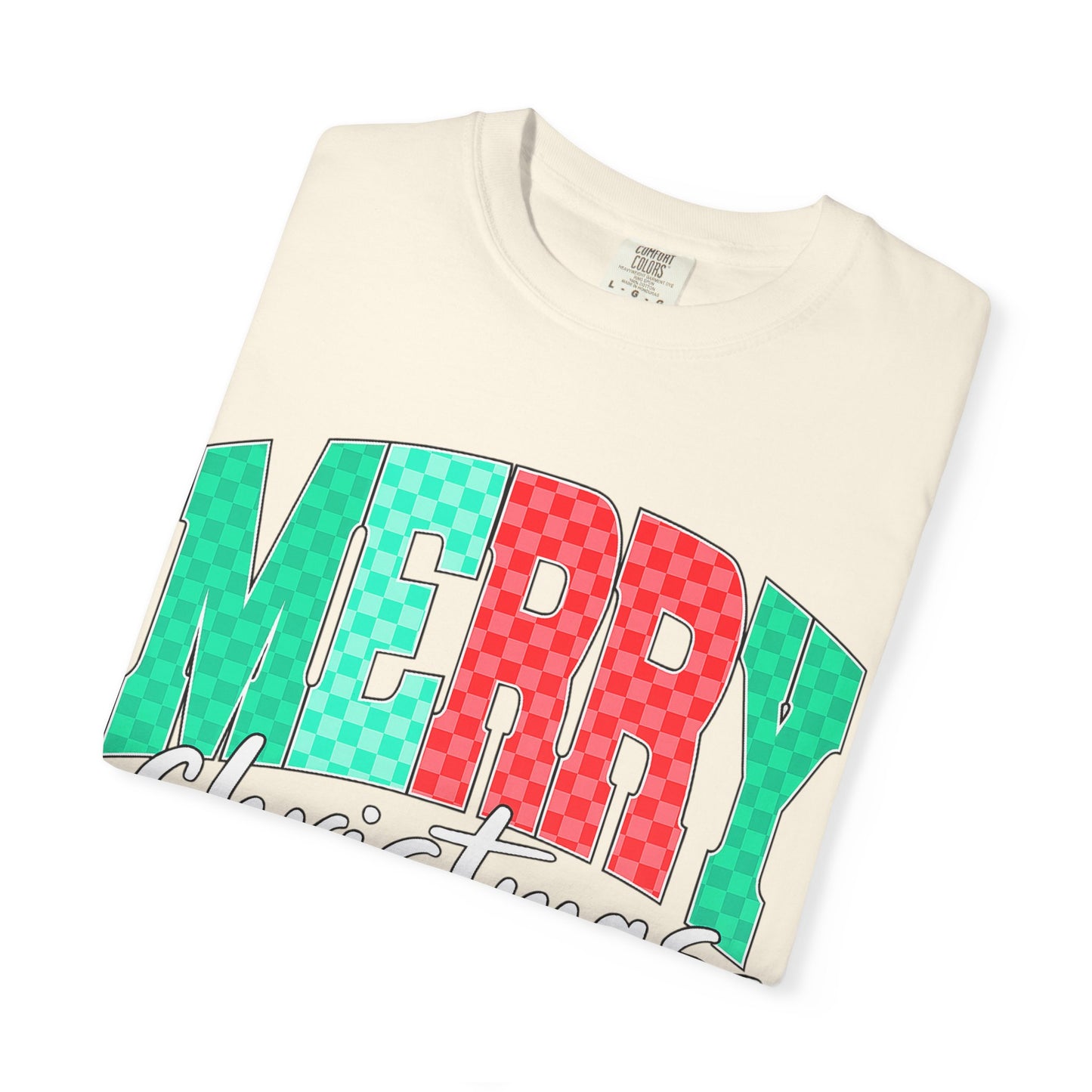 Merry Christmas Unisex Garment-Dyed T-Shirt