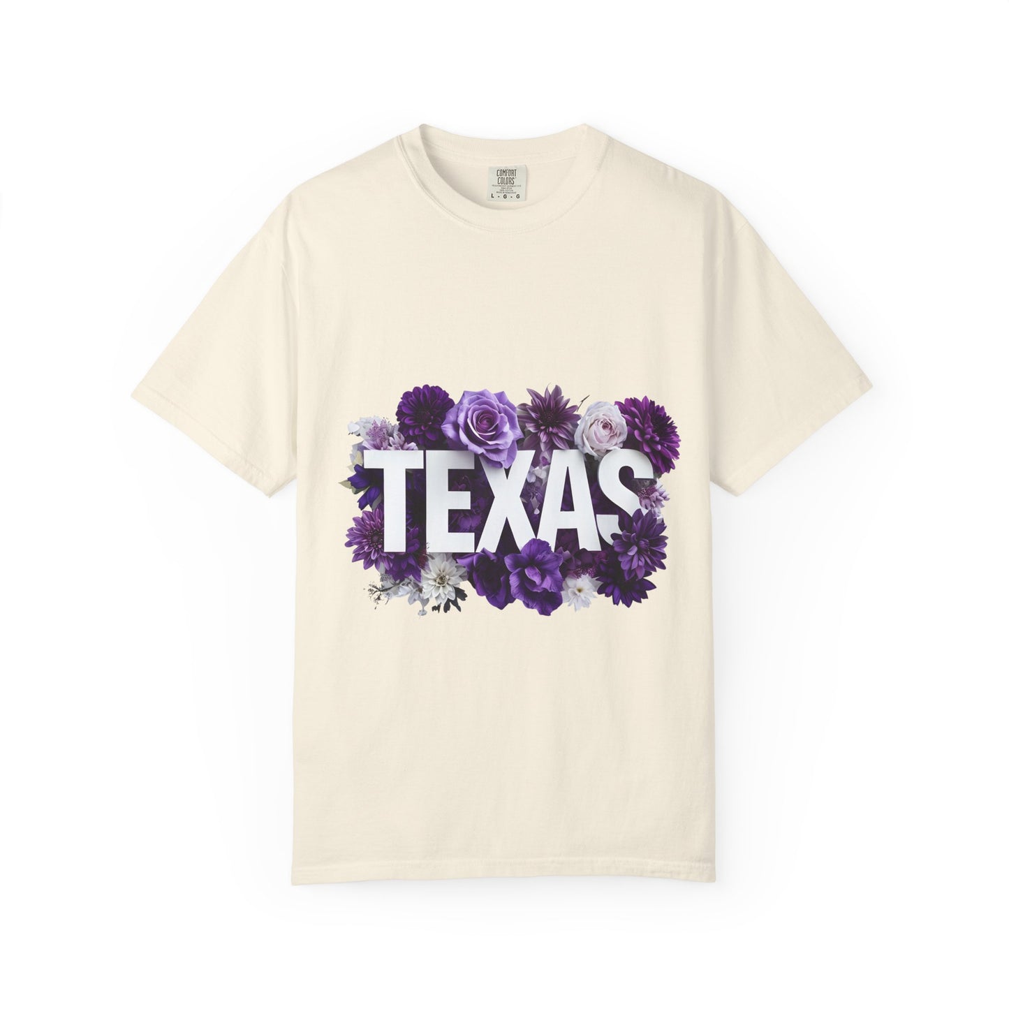 Texas Floral T-Shirt, Unisex Aesthetic Tee, Summer Outfit, Gift for Texan, Casual Style Shirt, Travel Souvenir Shirt