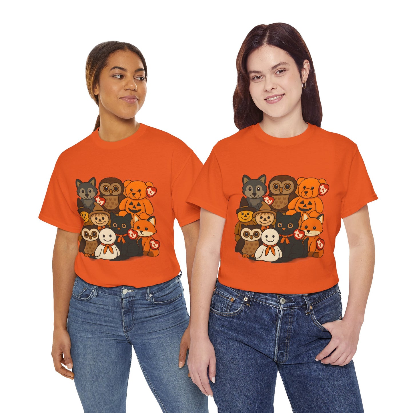 Halloween Unisex Tee - Ty Beanie Babies Design