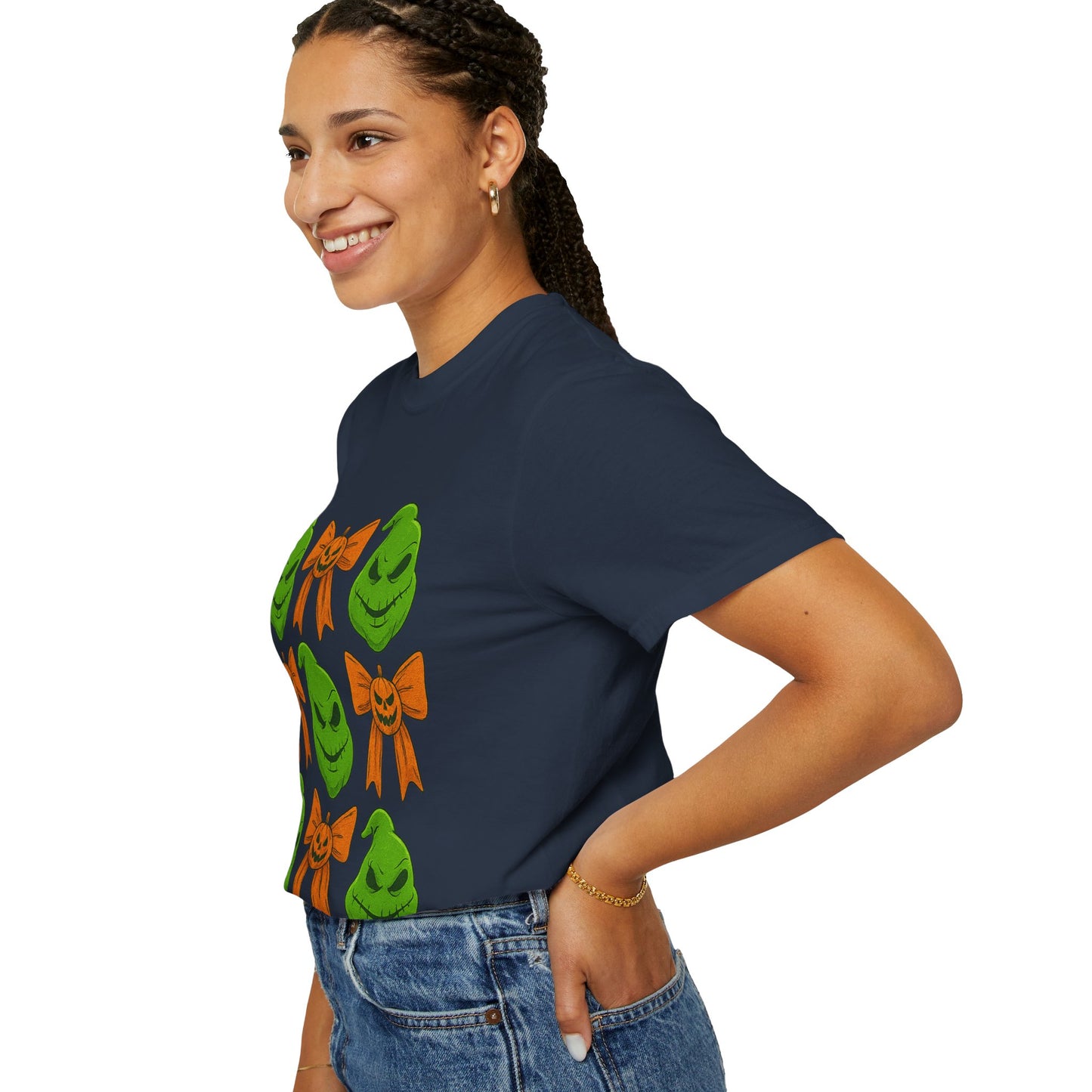 Oogie Boogie Holiday T-Shirt | Fun Gift for Christmas, Unisex Cotton Tee, Festive Apparel, Grinch Lovers, Green Character Design