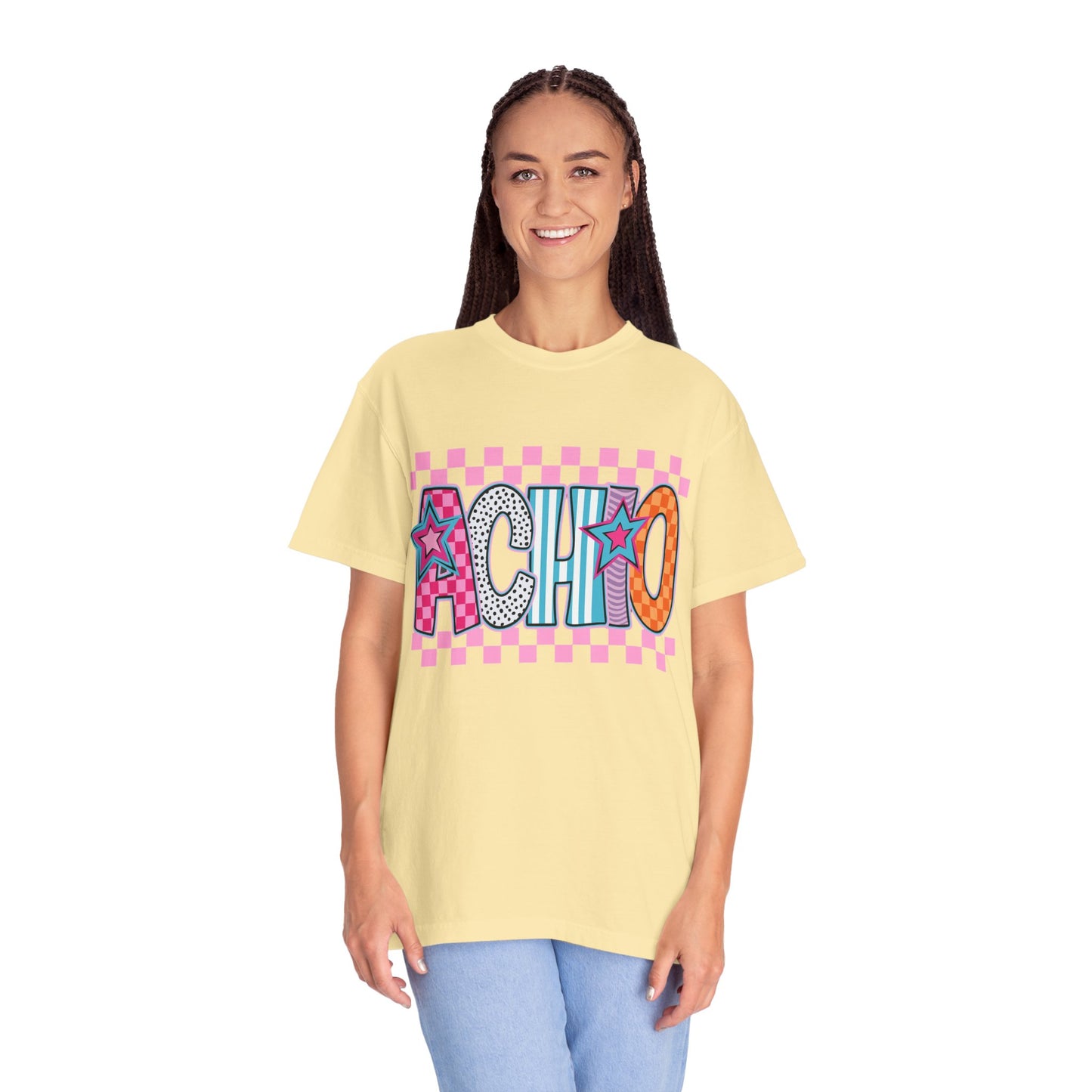 Graphic T-Shirt - Fun Saying, Casual Wear, achio sisterhood