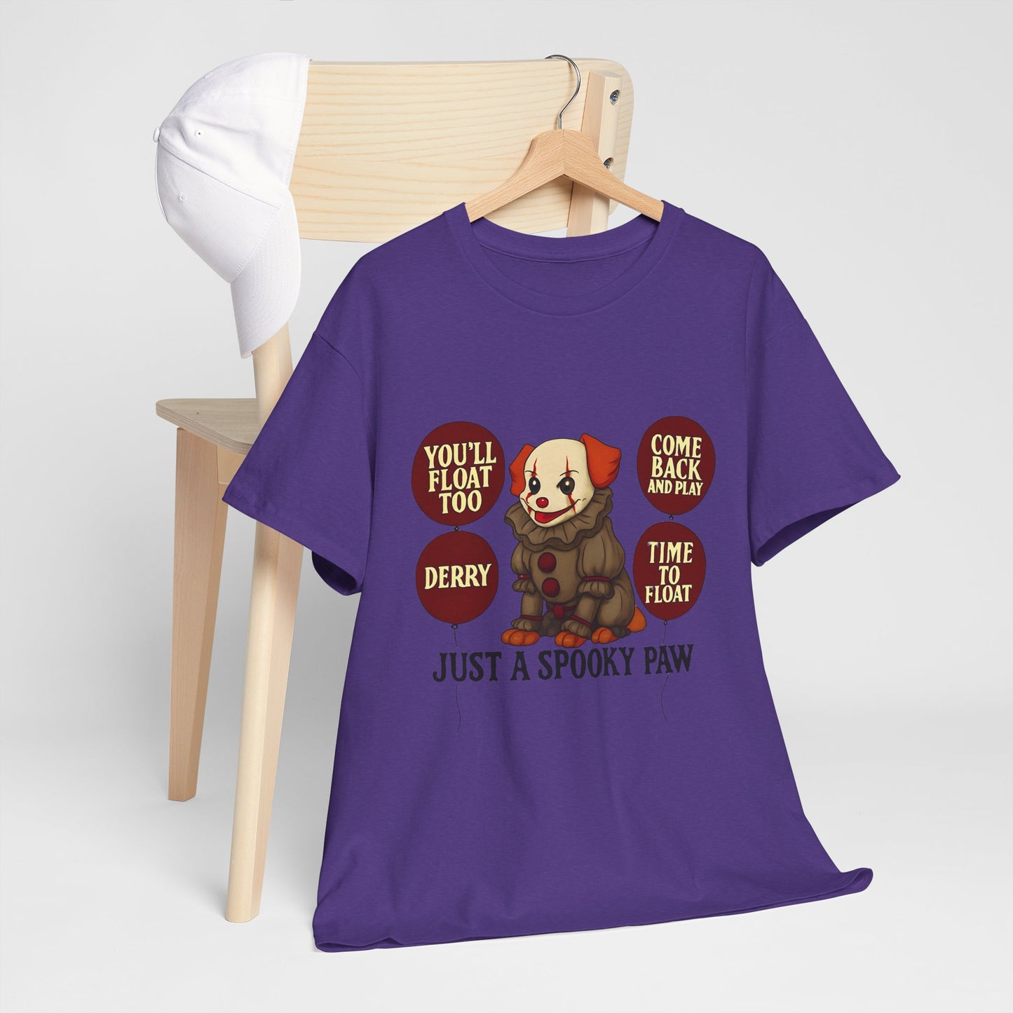 Spooky Dog Tee Clown Pup Pennywise