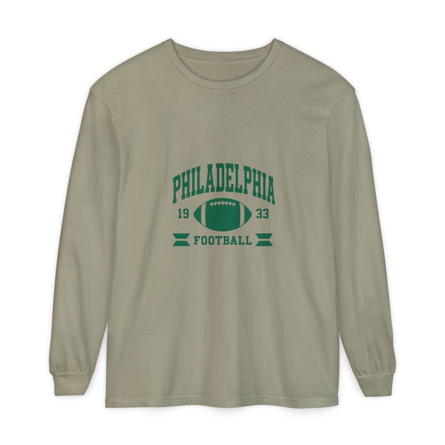 Vintage Philadelphia Football Long Sleeve T-Shirt