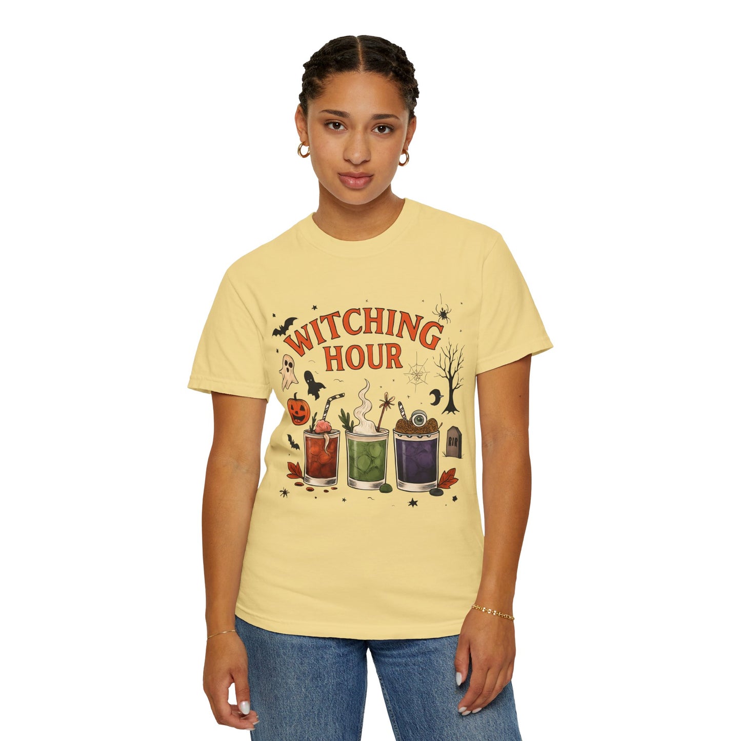 Witching Hour Cocktails T-Shirt | Halloween Apparel