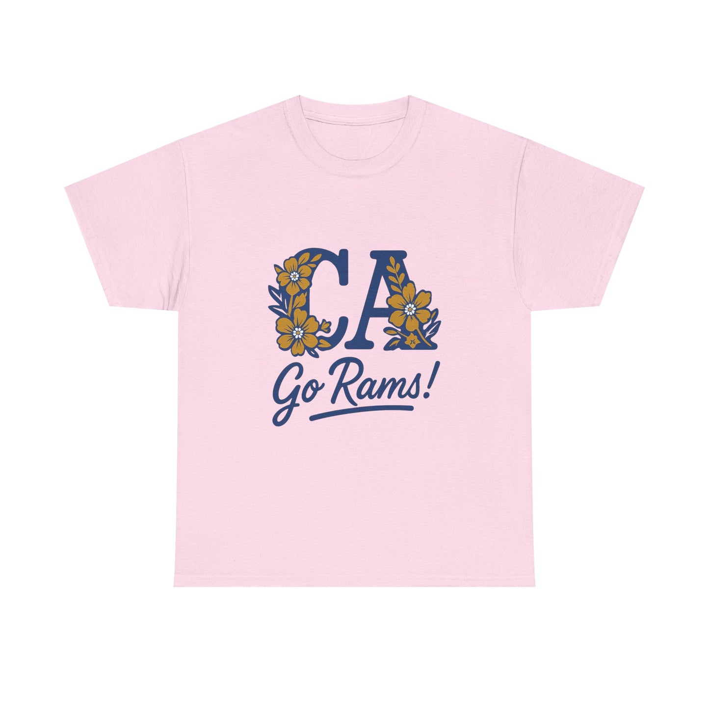 CA Rams Floral Tee
