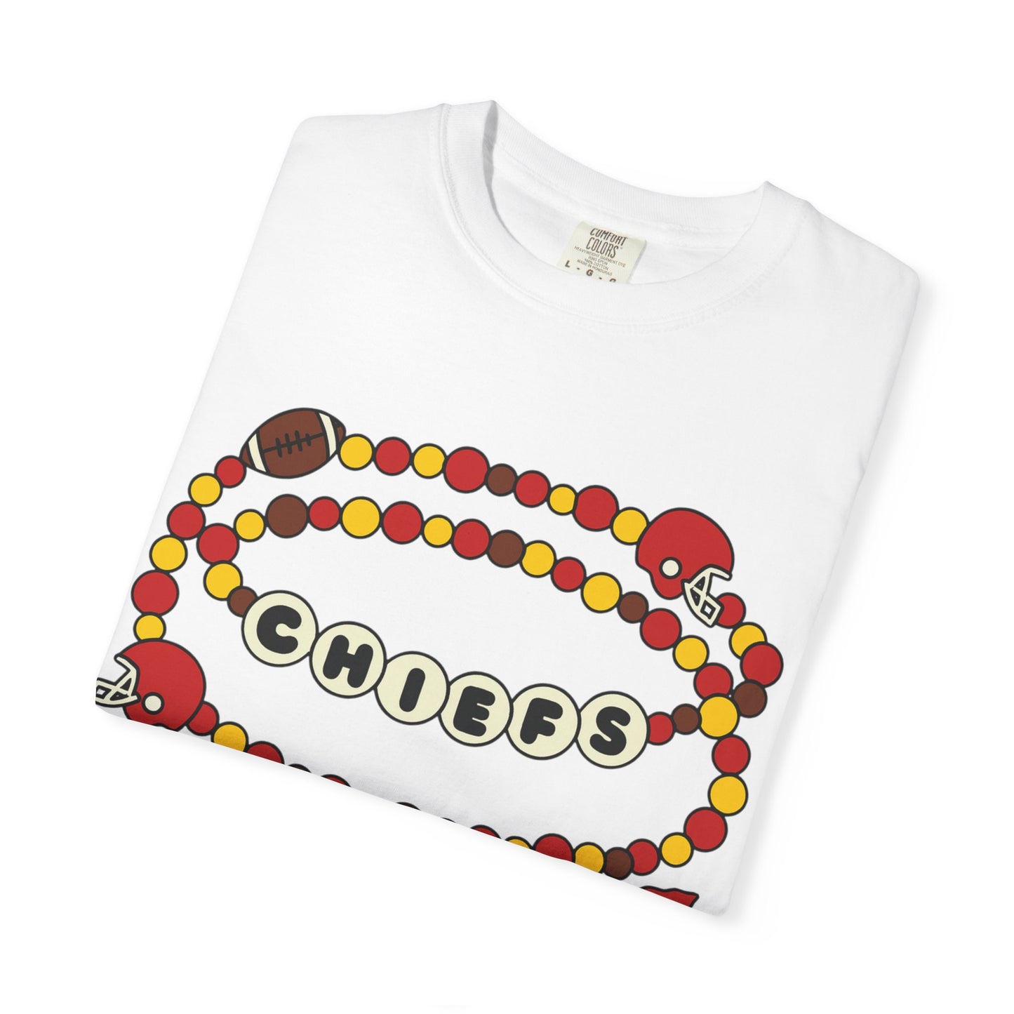 Swiftie approved chief bracelet  Fan T-Shirt | Sports Apparel, Game Day Shirt, Unisex Tee, NFL Fashion, Gift for Football Lovers