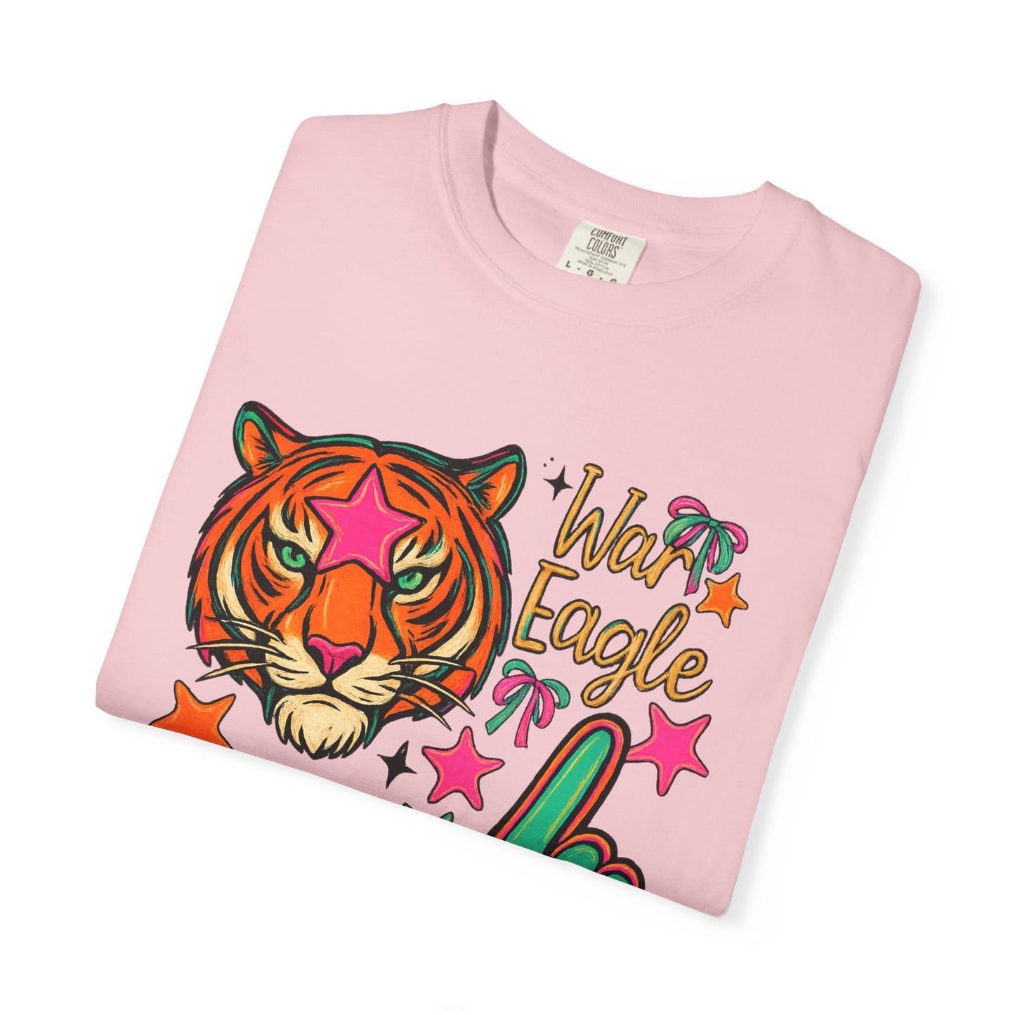 Vintage Preppy Tiger Football Game Day Unisex T-shirt