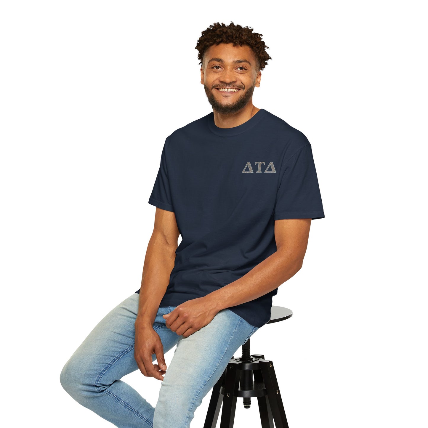 DTD Unisex Garment-Dyed T-shirt | Casual Wear, Sorority Apparel, College Life, Gift for Sorority Sisters, Greek Life Clothing