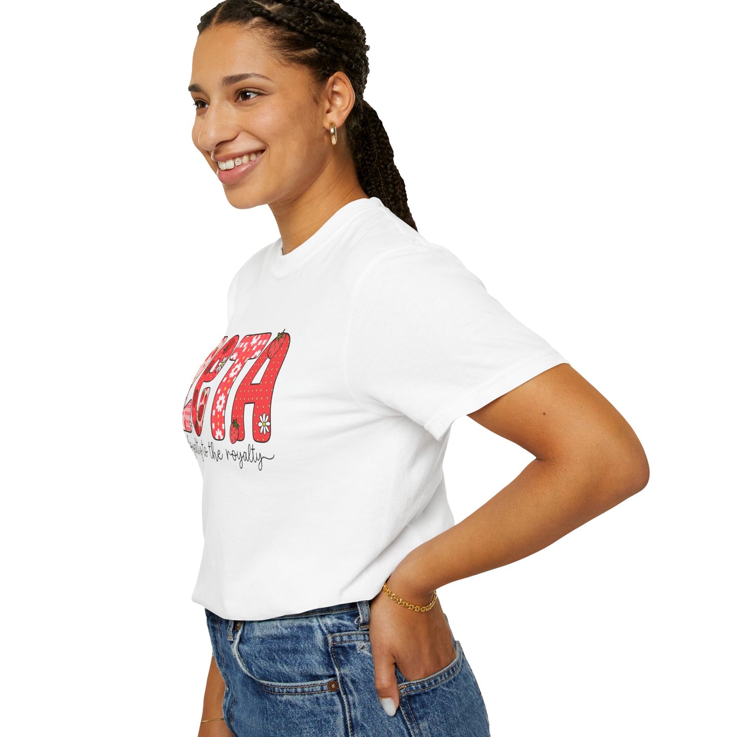 ZTALoyalty T-Shirt, Unisex Garment-Dyed Tee, Perfect for Sorority Events, Greek Life Apparel, Custom Festive Shirt, Everyday Casual Wear